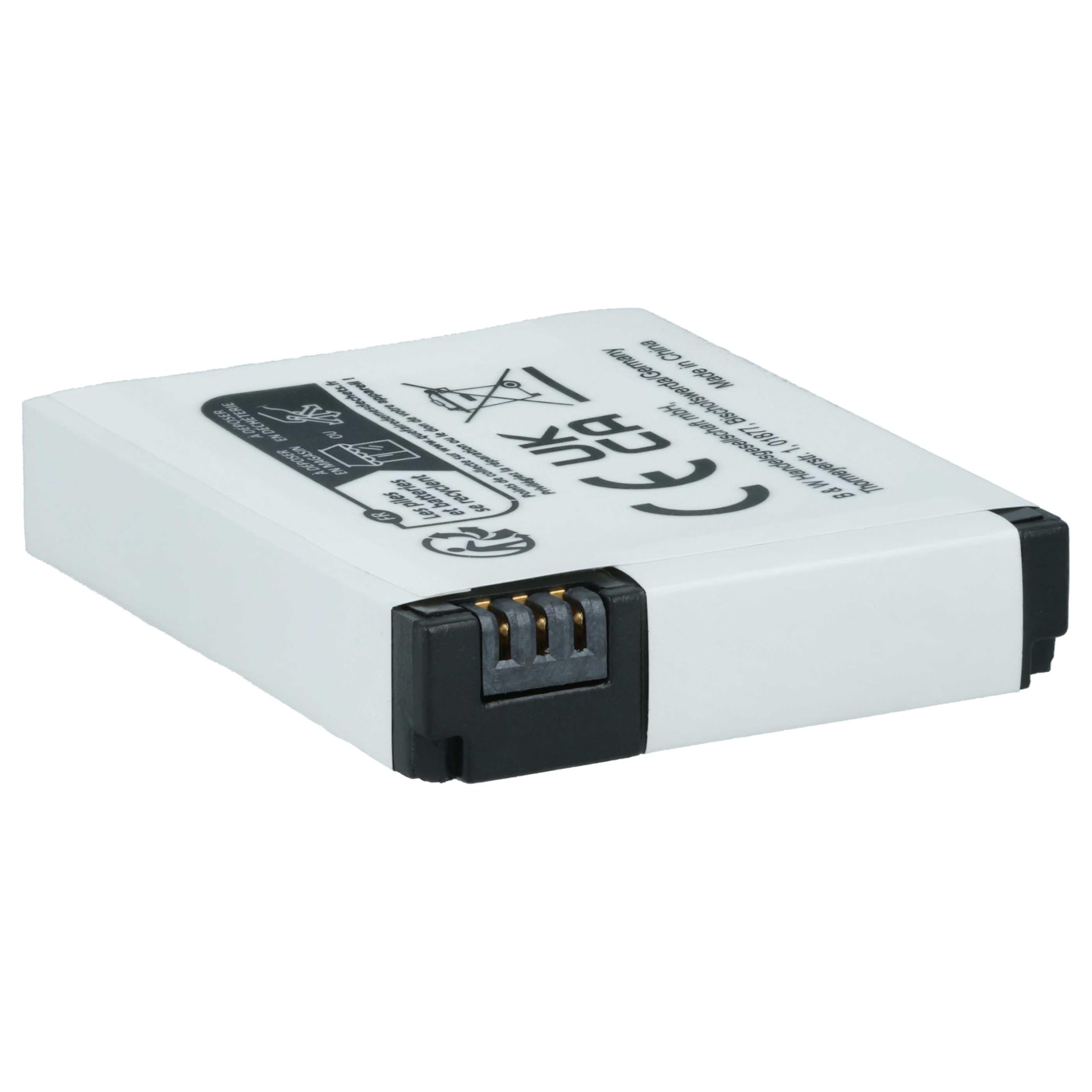 vhbw Batteria per GoPro HD Hero videocamera 1100mAh Li-Ion