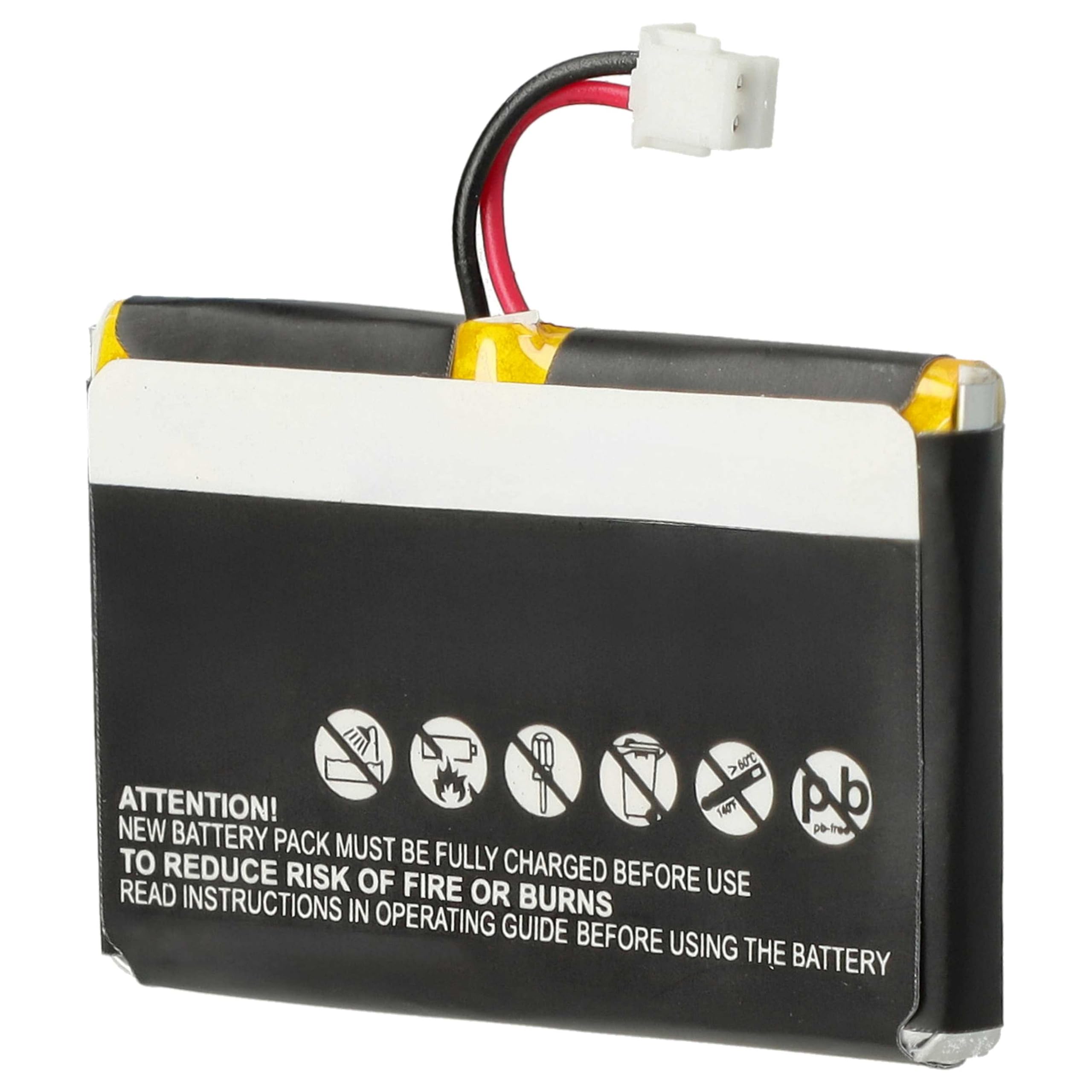 vhbw SAC00-12544 batteria collare cani 200 mAh Li-Poly