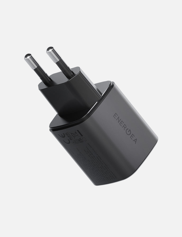 Energea AmpCharge Mini 45 EU caricabatterie Gunmetal GaN
