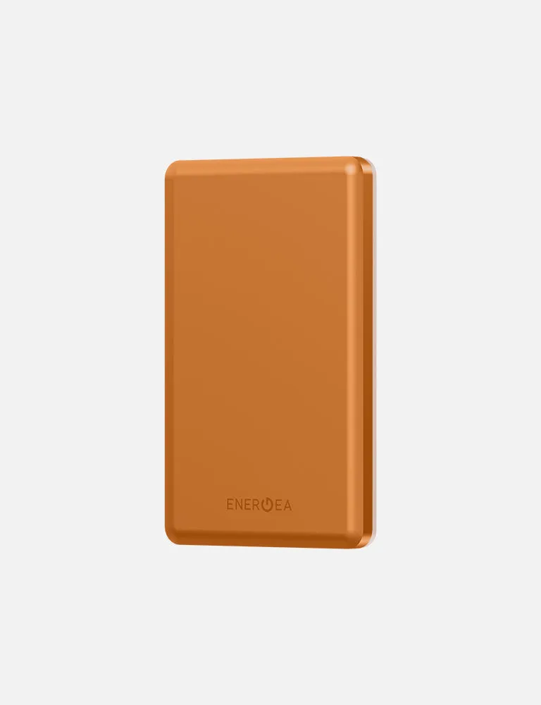 Energea AluPac Mini 5K power bank 5000mAh arancione MagSafe