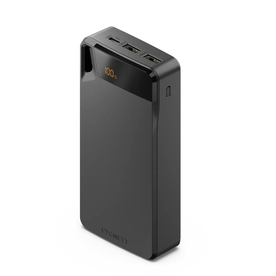 Cygnett ChargeUp Boost Power Bank 20000mAh Nero 15W