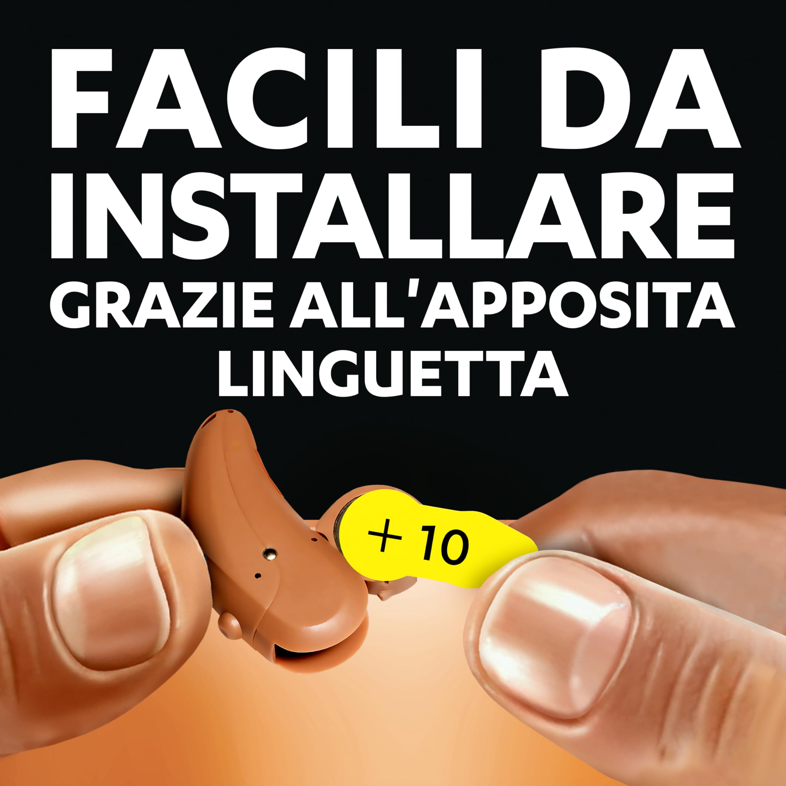 Duracell Batterie Apparecchi Acustici 10 PR70 6 pezzi