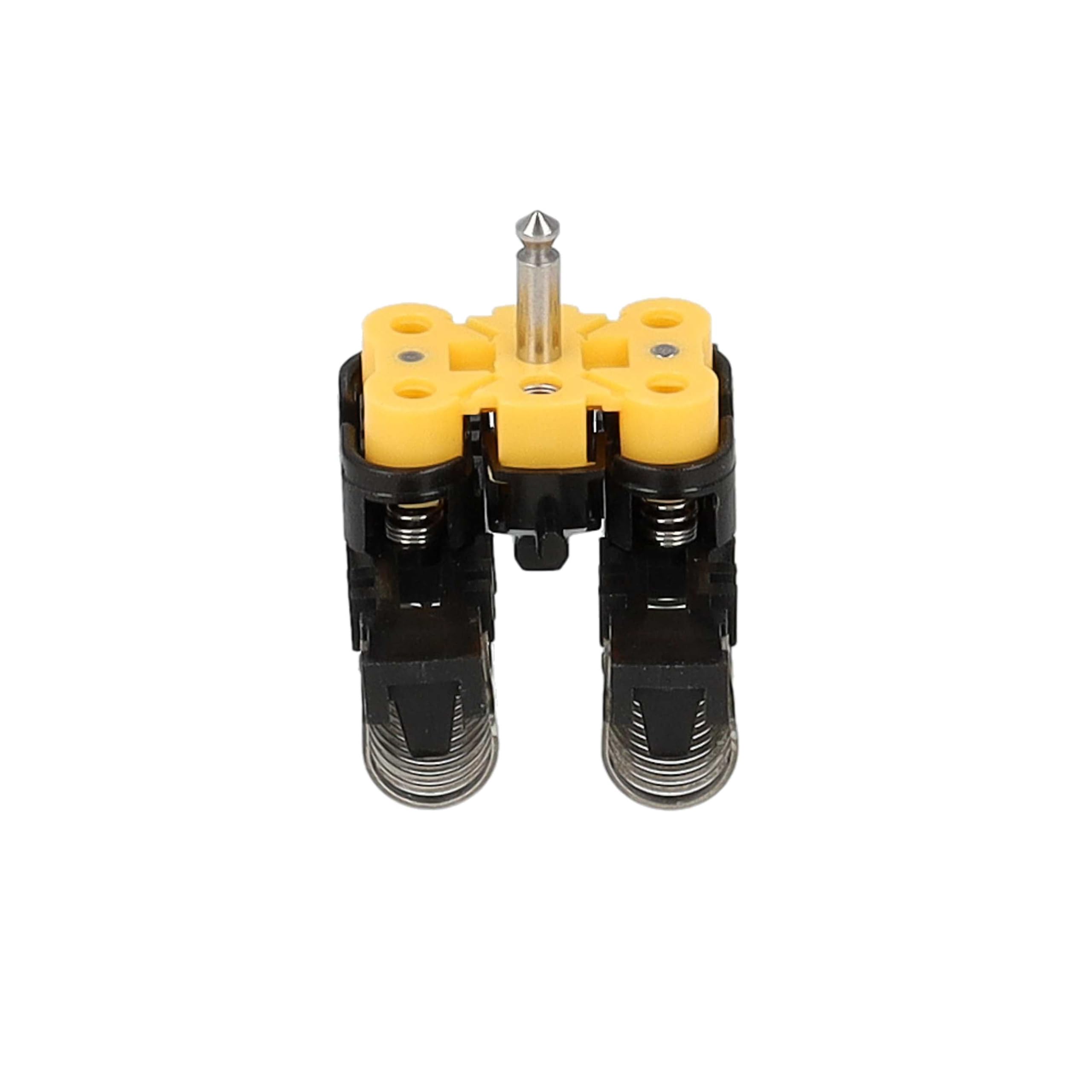 vhbw Blocco Lame per Braun SyncroPro rasoio 1x nero/argento