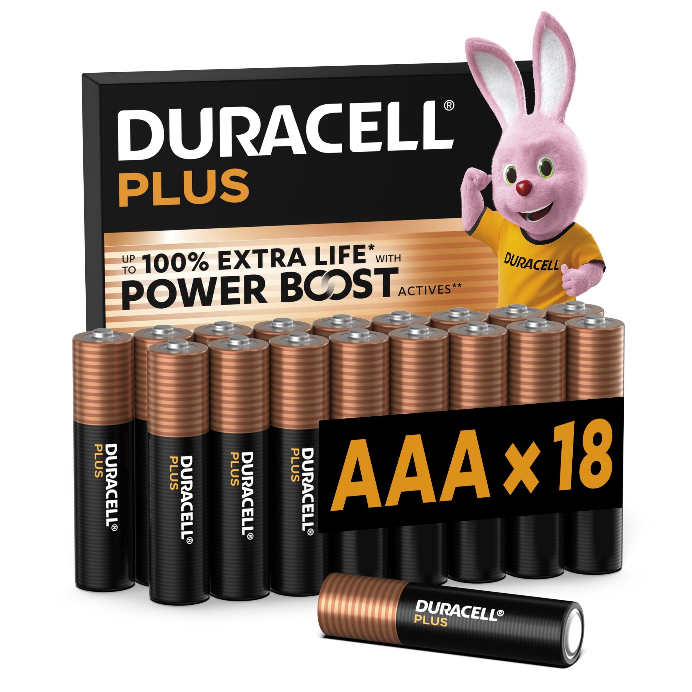 Duracell Plus Batterie Alcaline D LR20 4pz lunga durata