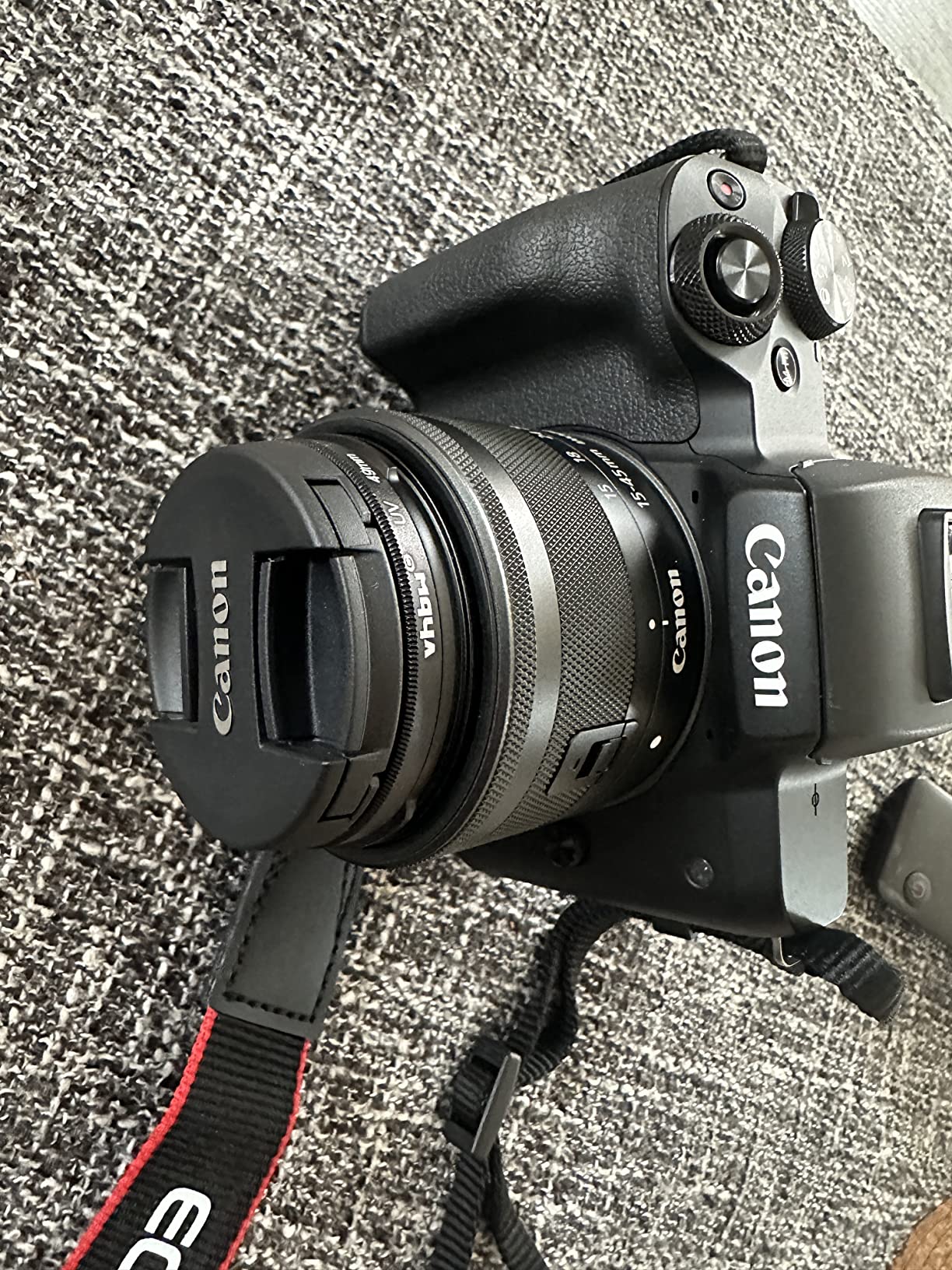 vhbw Filtro UV 37mm per Obiettivi Filettati Nero Vetro