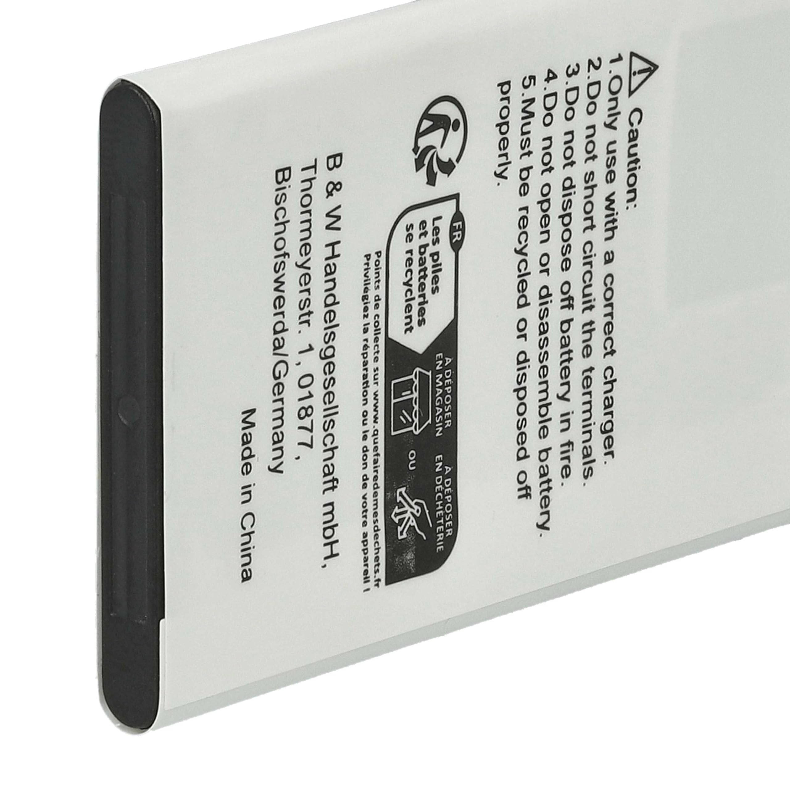 vhbw Batteria RCB03S02 800mAh telefono Swisstone Li-Ion