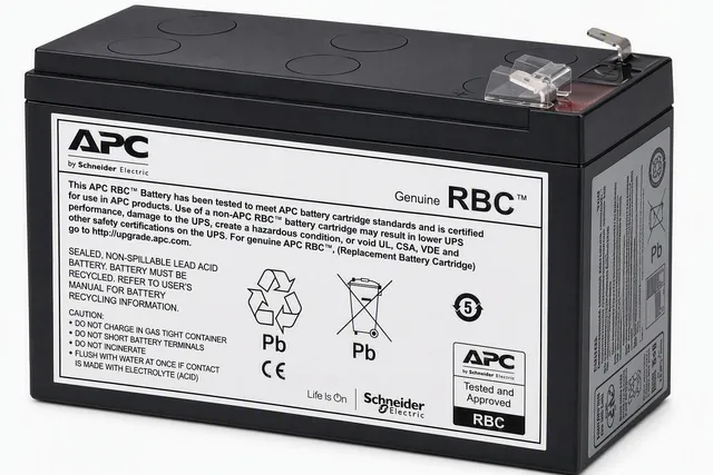APC RBC17 batteria UPS piombo per BE700G-IT sigillata