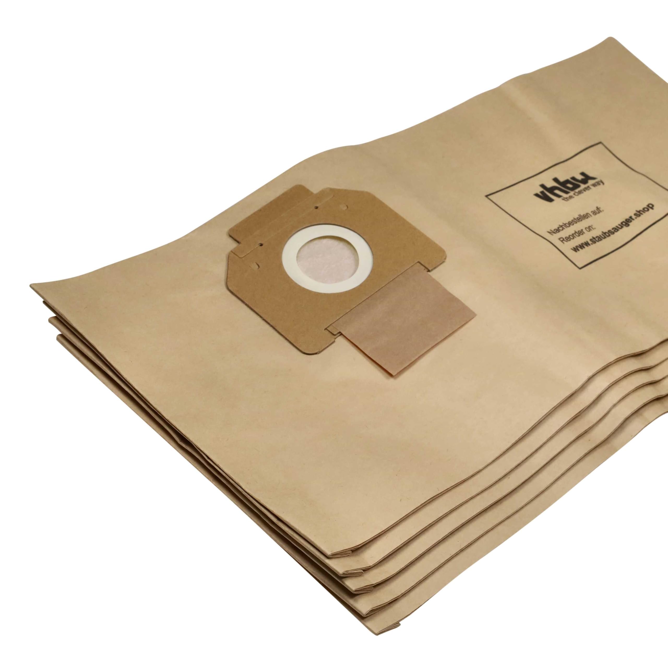 vhbw 5x sacchetti Makita 446L aspirapolvere carta