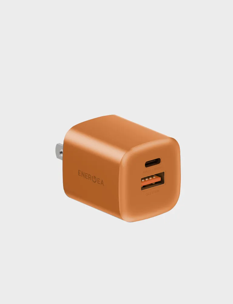 Energea AmpCharge GaN35 US caricabatterie muro Orange 35W