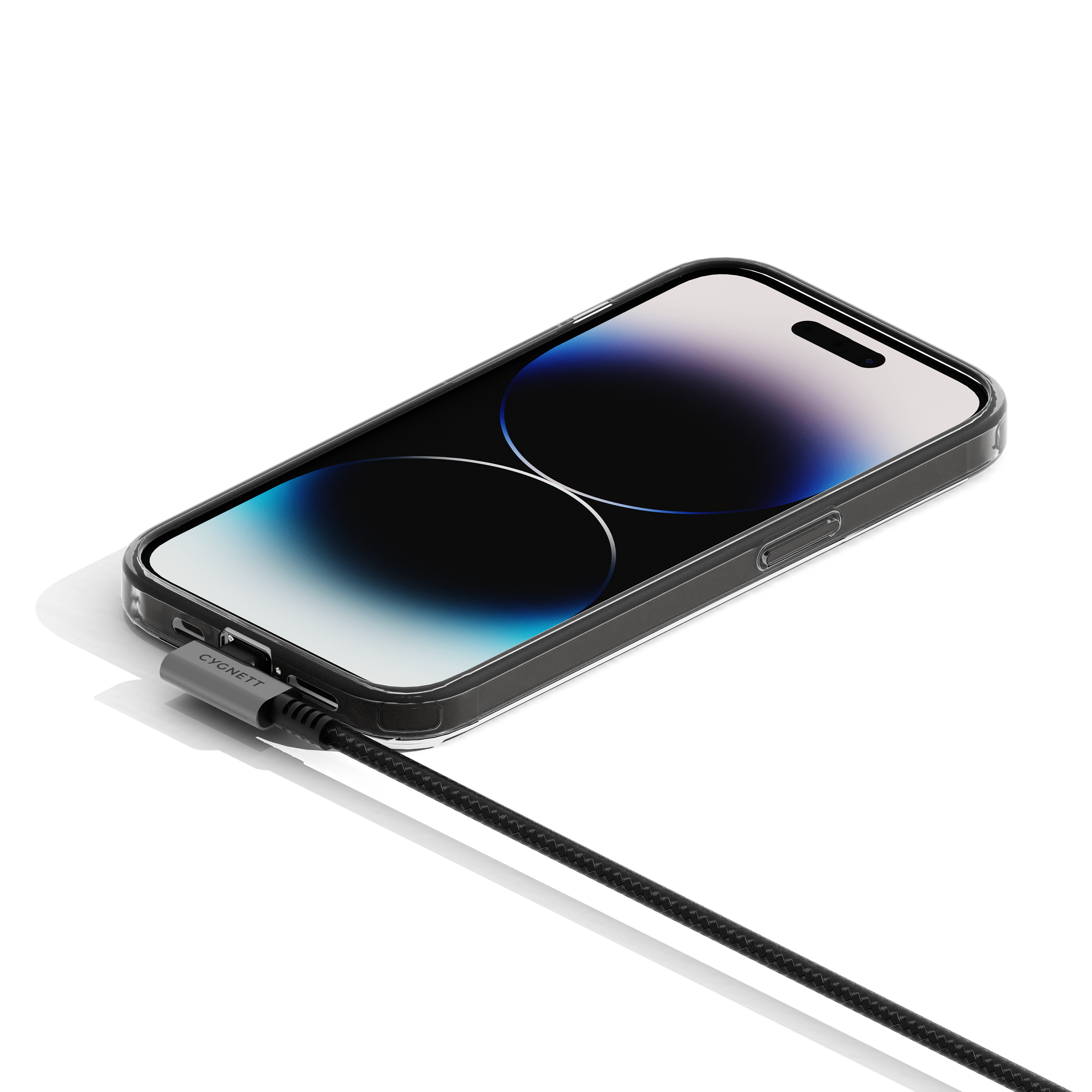 Cygnett Unite Cavo Lightning USB-A 1 m nero 90°