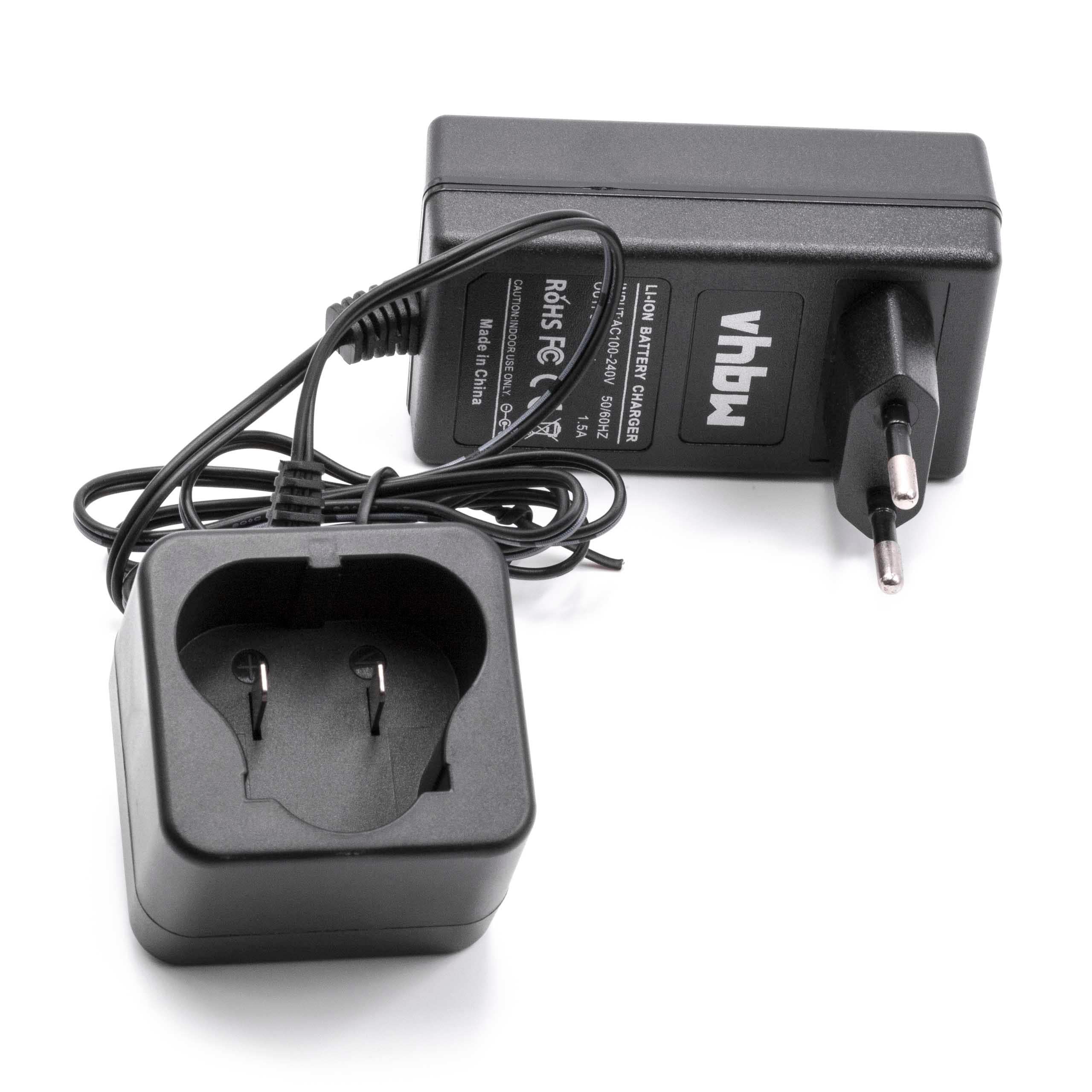 vhbw LCS12 caricabatterie utensili 12V Li-Ion 1 slot
