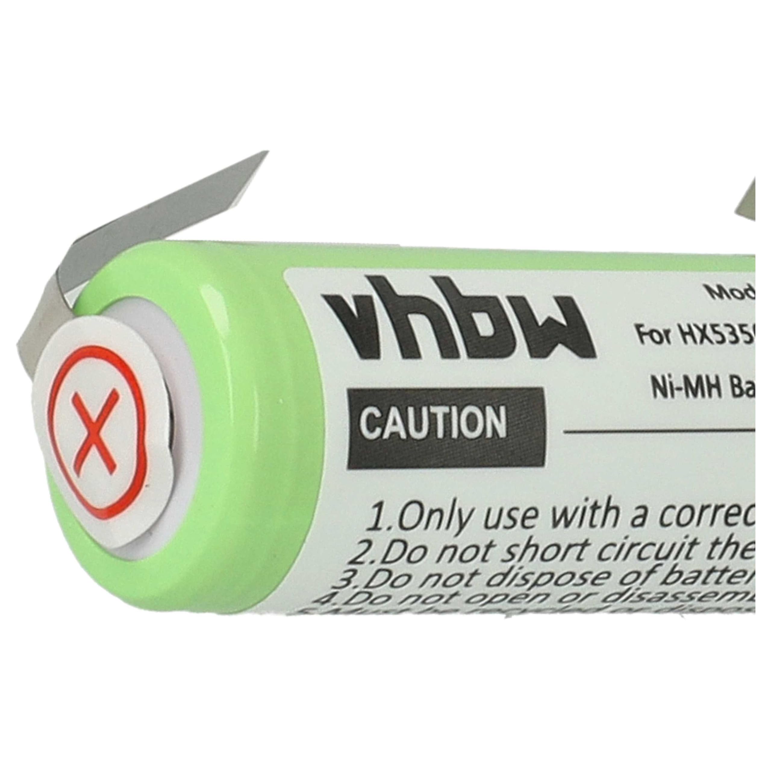 vhbw batteria NiMH 2500mAh per Braun Professional Care 700