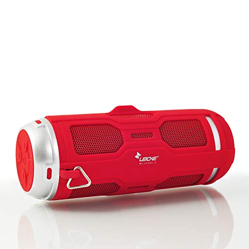 Leicke Sharon DJ Roxxx Cassa Bluetooth Rossa 10W IPX4