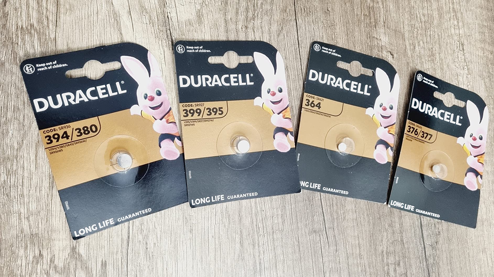 Duracell 377 SR626SW Pila orologio argento 2 pezzi