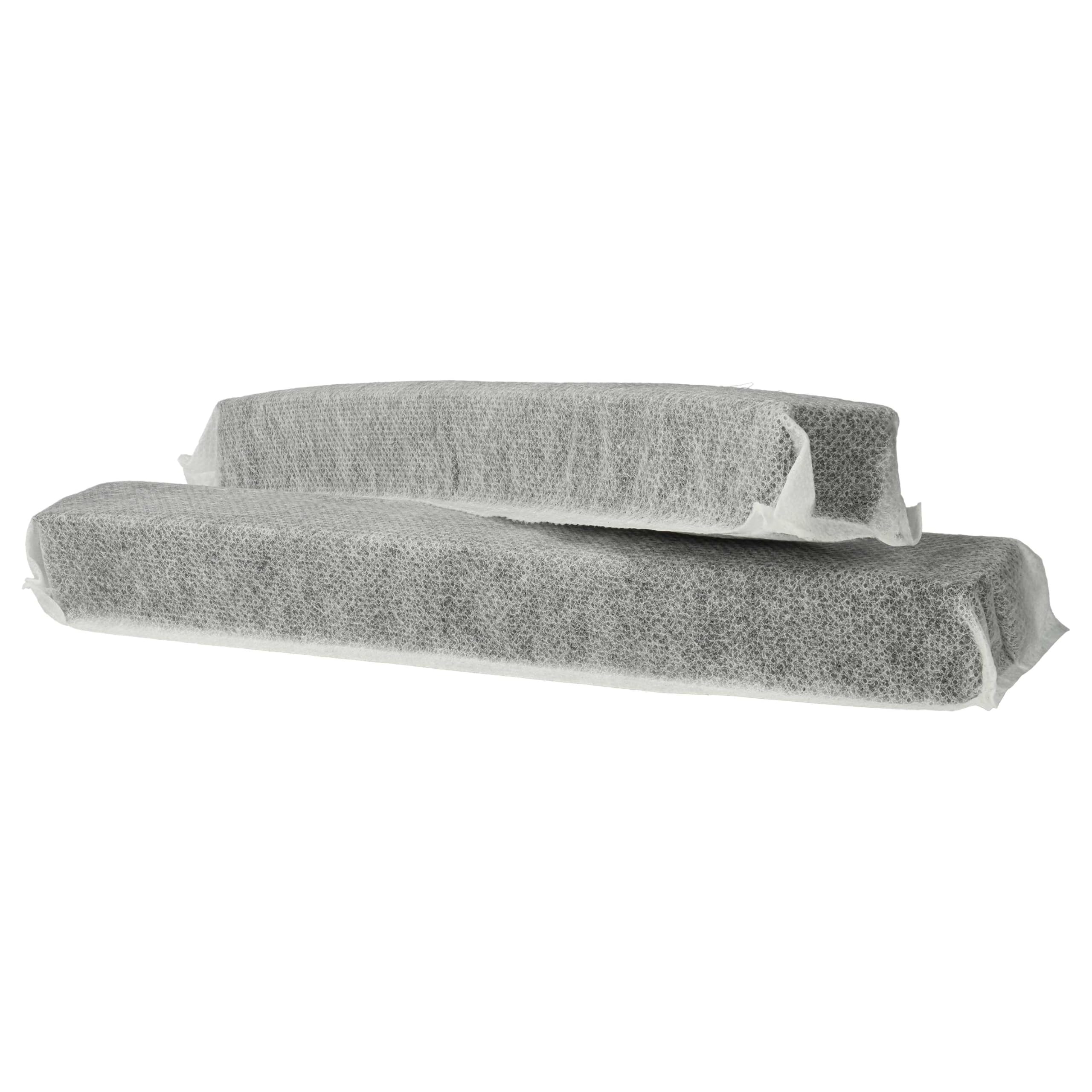 vhbw Filtro KKF-RF per Miele 7236280 Frigorifero 2 Pezzi Carboni Attivi