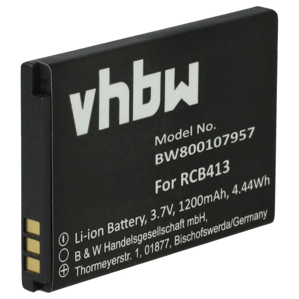 vhbw Batteria Doro Primo 413 Smartphone 1200mAh Li-Ion