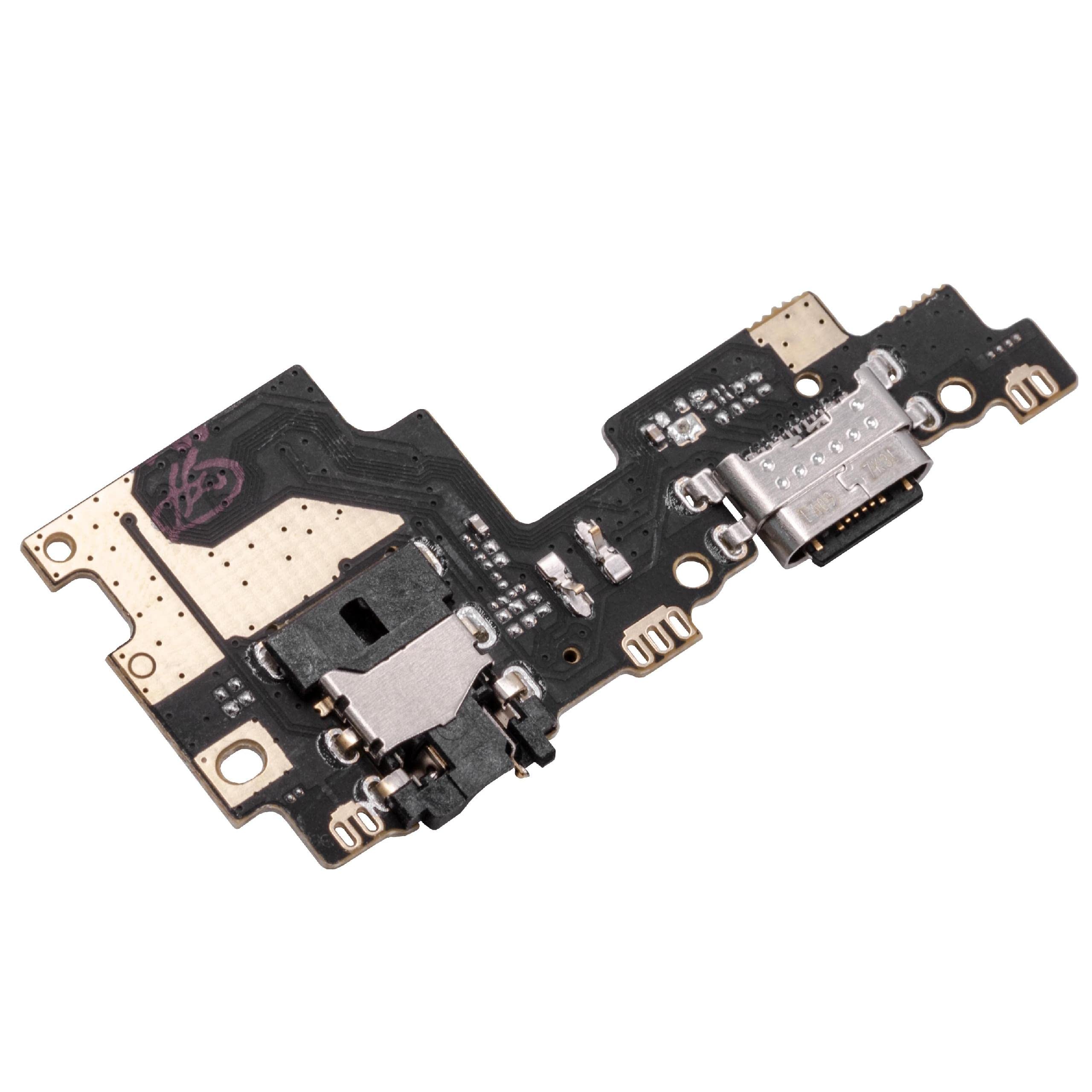 vhbw Presa Ricarica USB-C per Xiaomi Mi 5X/A1 Argento