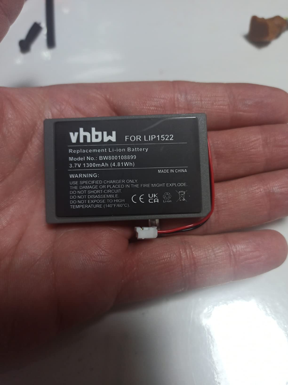 vhbw Batteria Controller PS4 Dualshock CUH-ZCT1 1300mAh