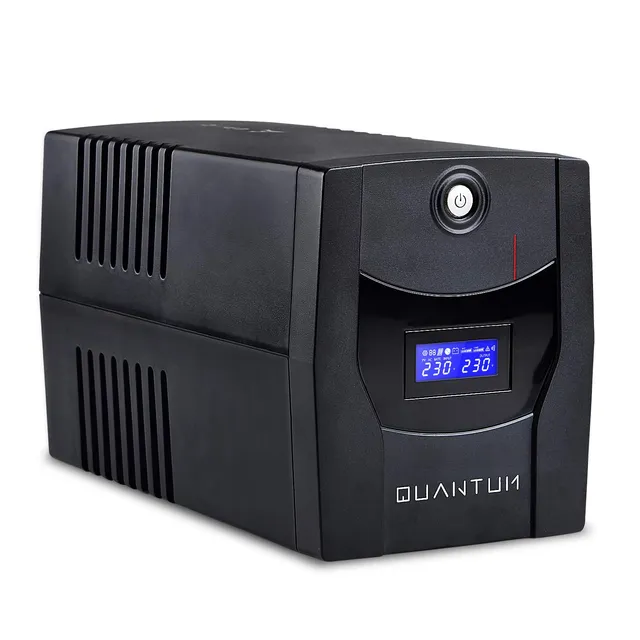 EPYC Quantum 1500VA 900W Gruppo di Continuità UPS 5 Prese LCD
