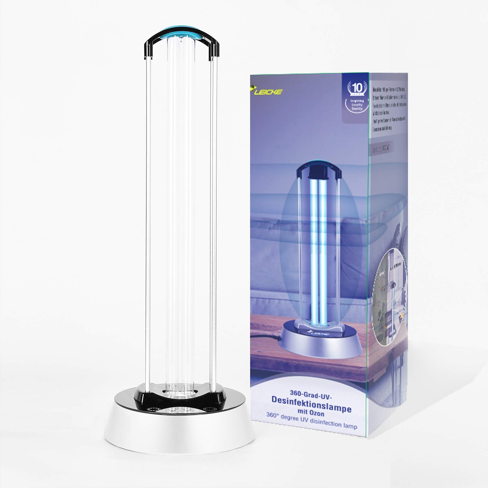 Leicke Premium 100W lampada UV germicida con ozono