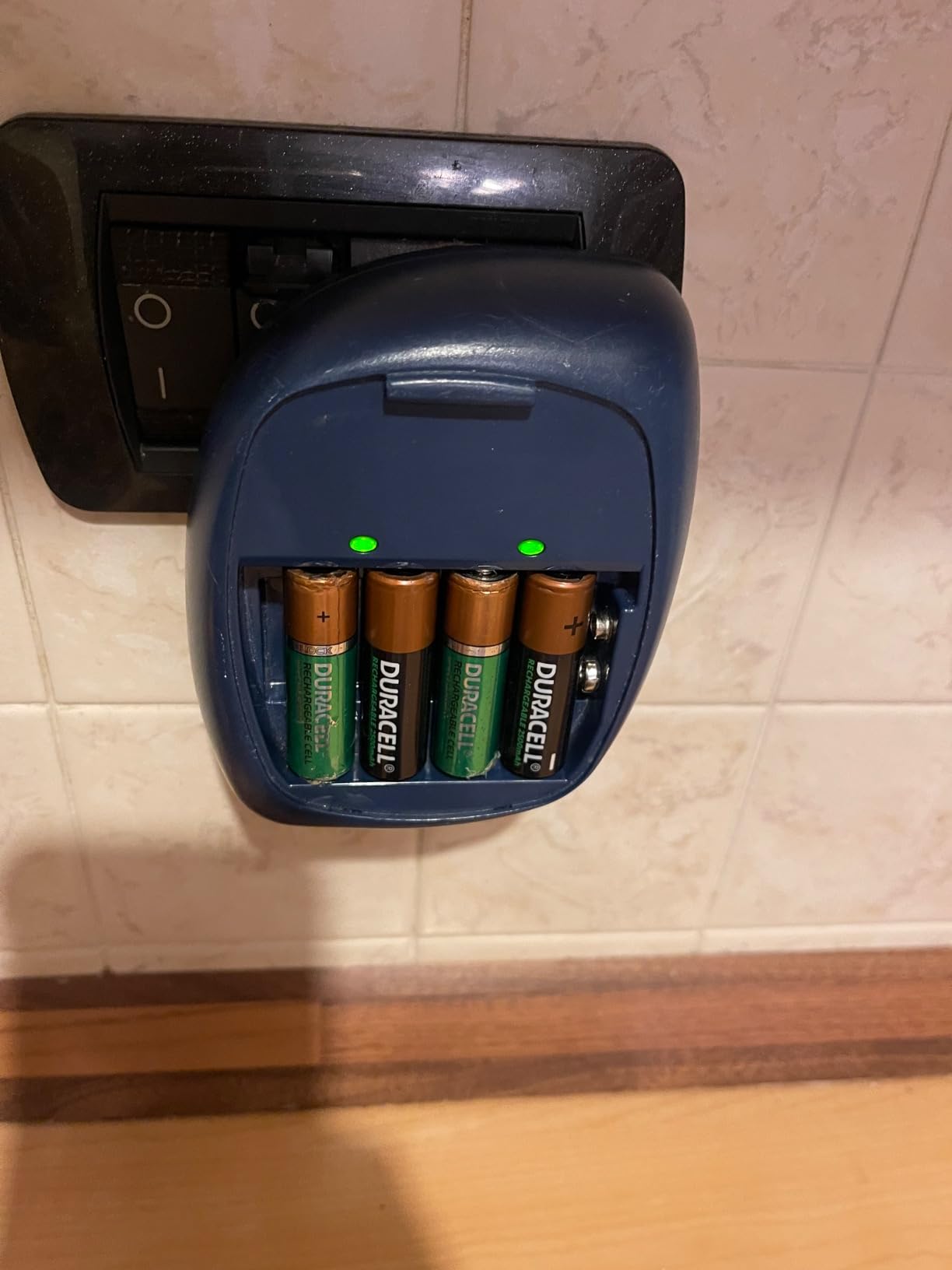 Duracell AA batterie ricaricabili 2500mAh 4 pezzi NiMH
