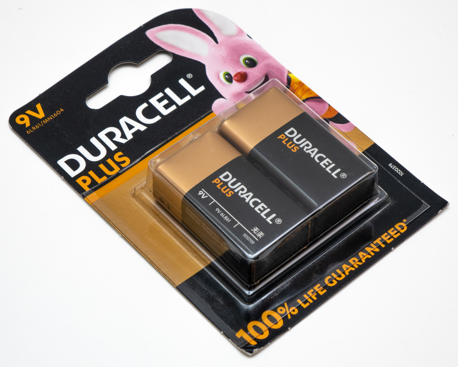 Duracell Plus batteria alcalina 9V 6LR61 2 pezzi