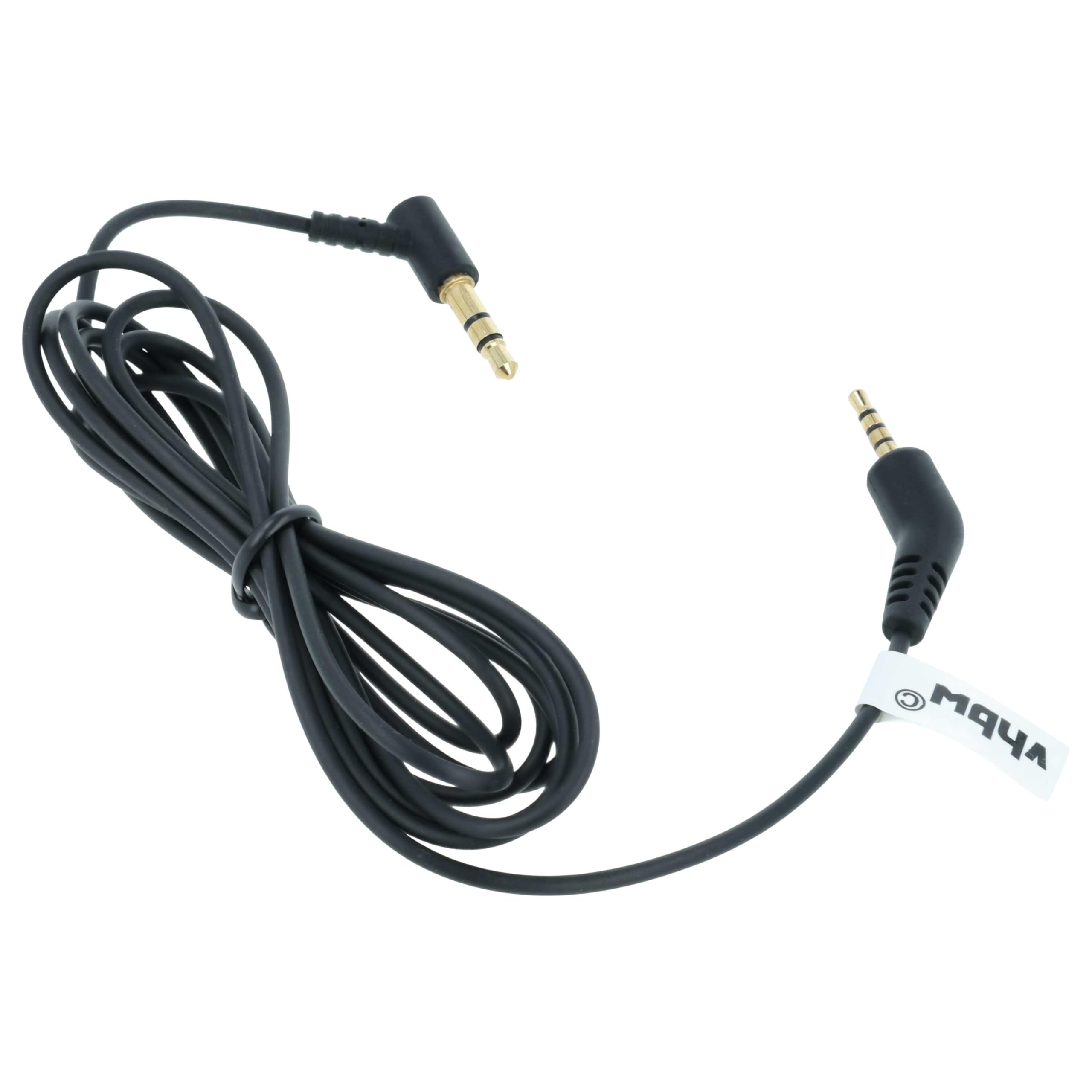 vhbw Cavo audio AUX Bose QuietComfort 3 QC3 120 cm nero
