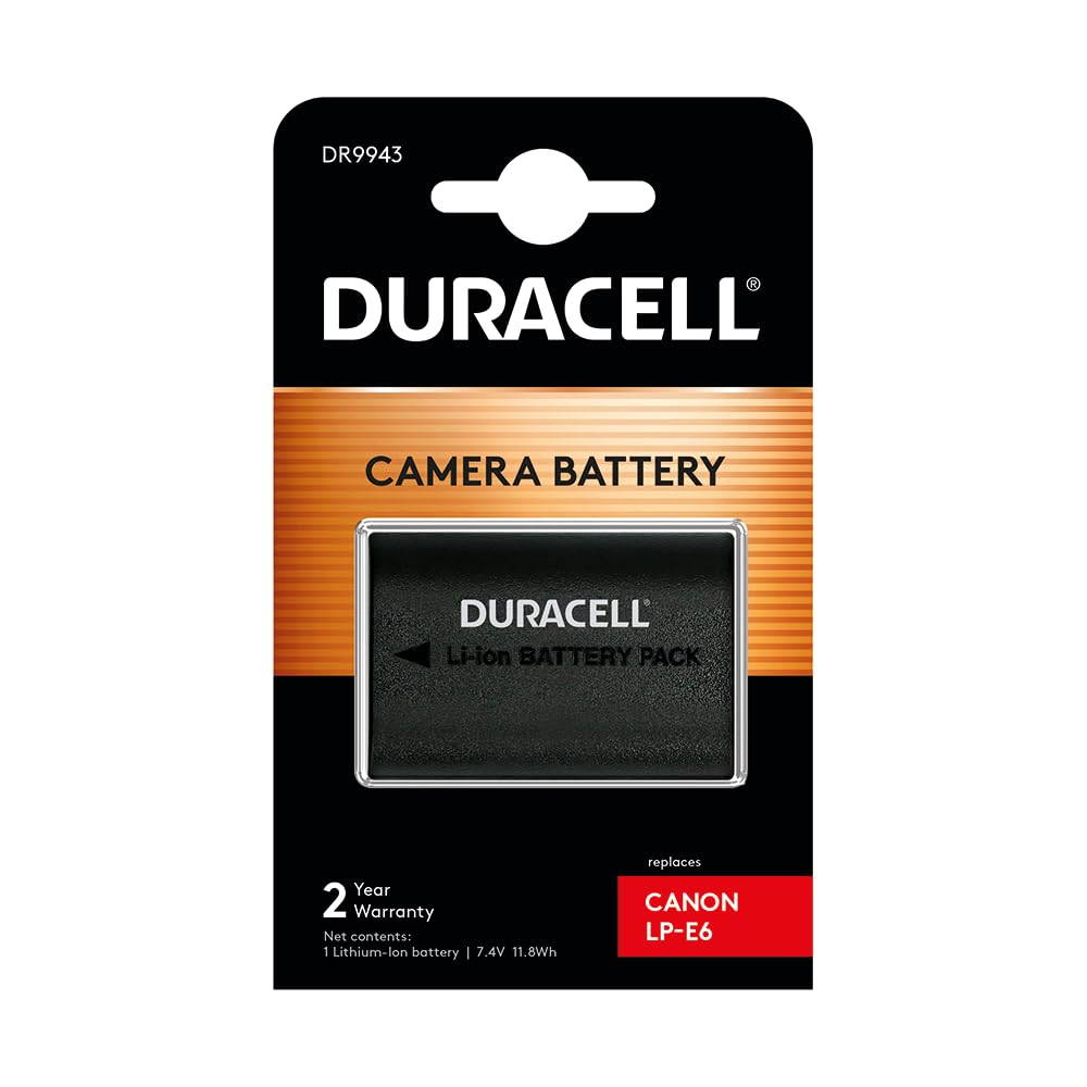 Duracell DR9945 Batteria LP-E8 1020 mAh Bianca 7.4V