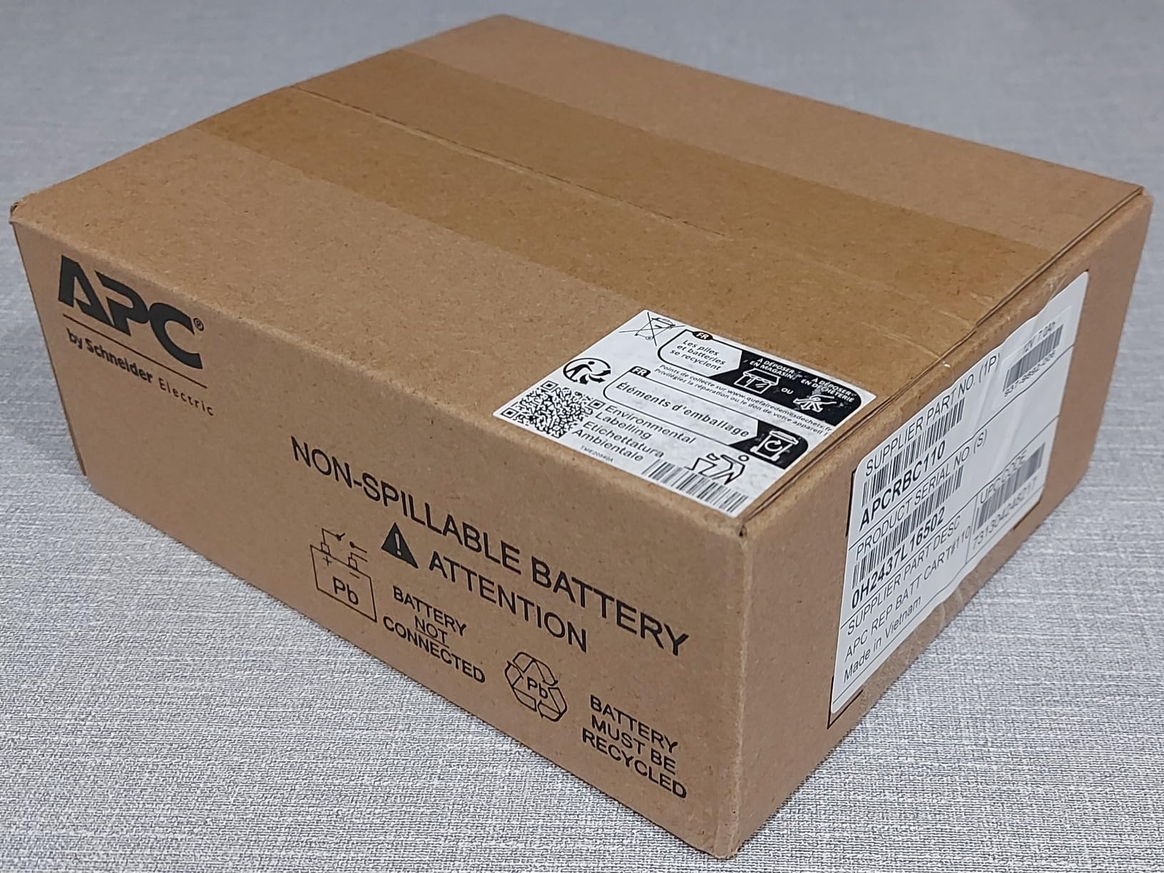 APC APCRBC110 batteria UPS ricambio per BR550GI BX700UI