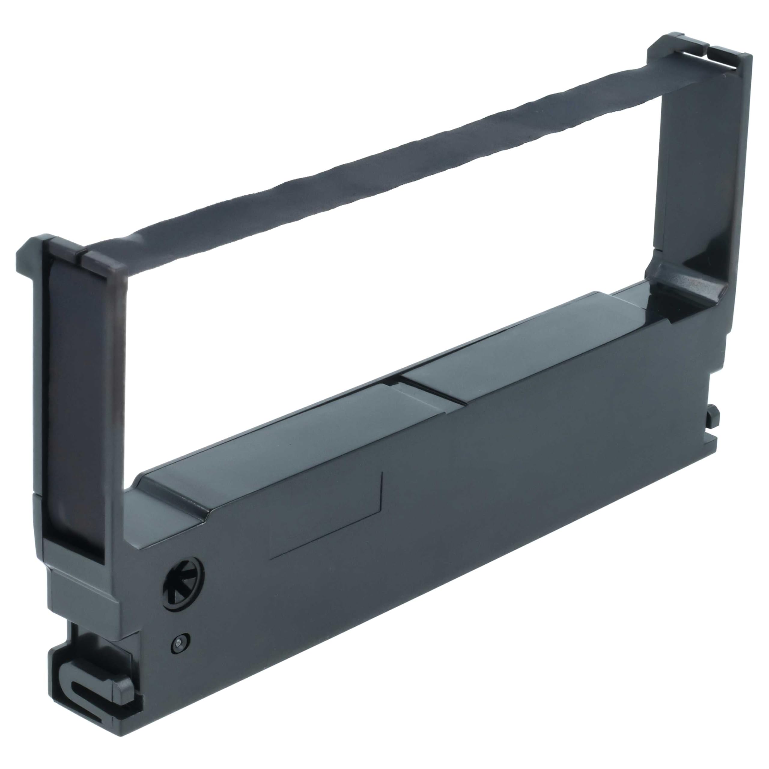 vhbw ET 7626 F nastro inchiostrato 10 pezzi nero nylon