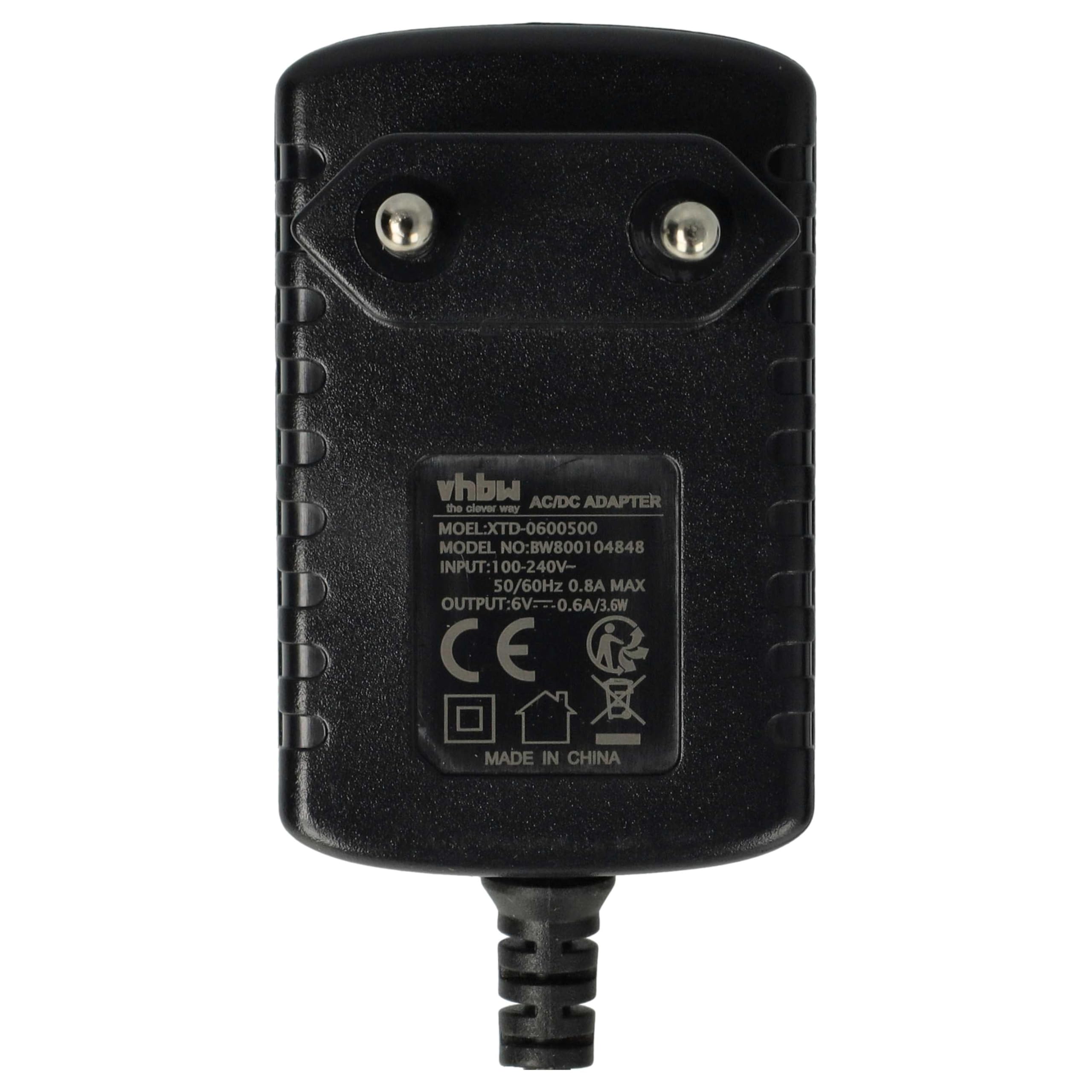vhbw Alimentatore Rasoio Compatibile Braun CruZer Spina EU