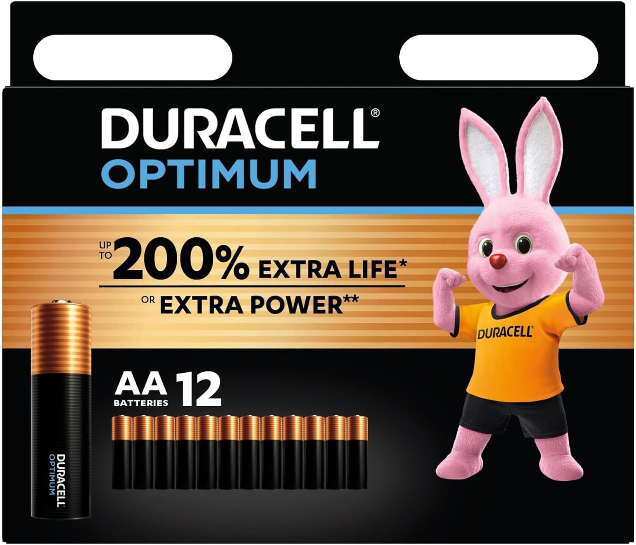 Duracell Optimum MX1500 batterie AA 12 pezzi alcaline