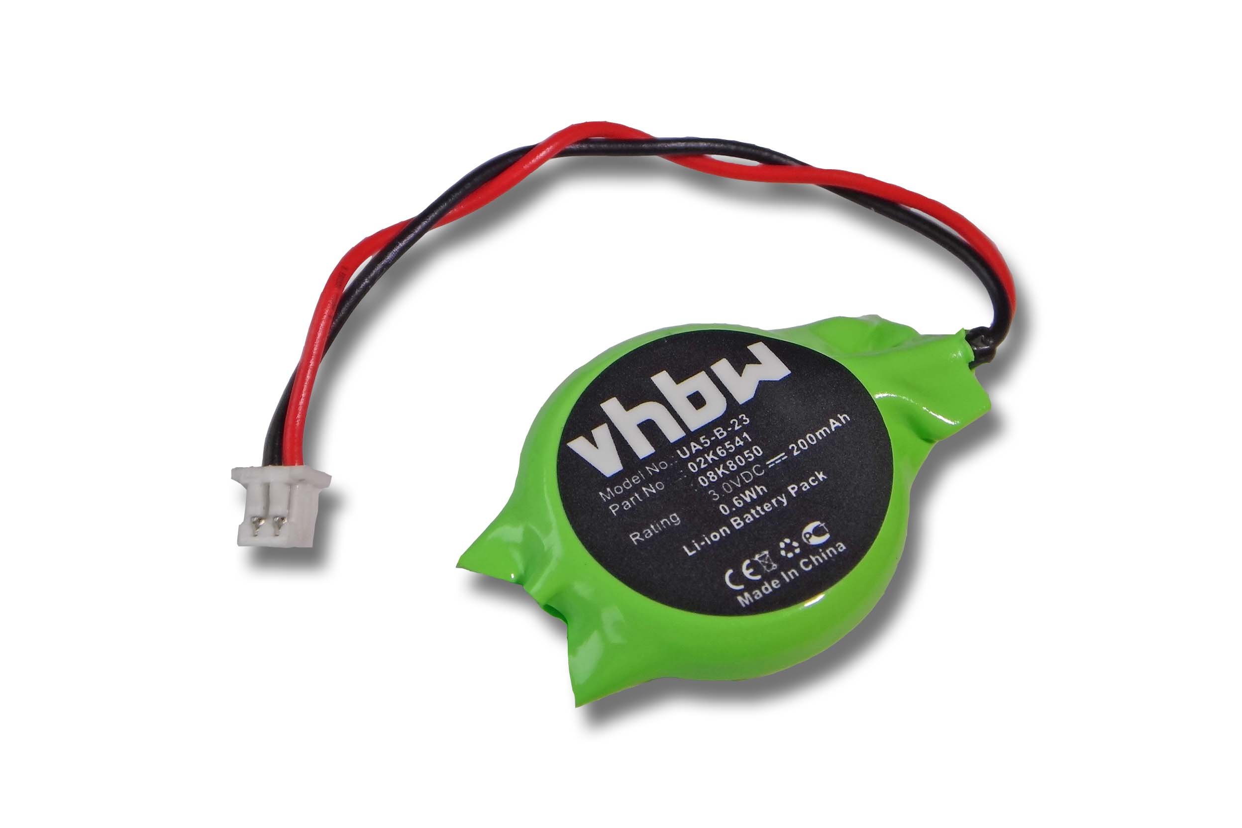 vhbw Batteria BIOS 02K6541 notebook ThinkPad 200mAh