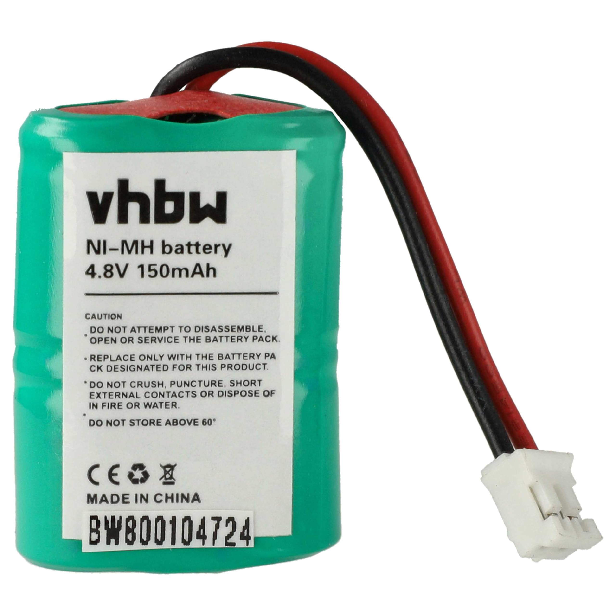 vhbw batteria Dogtra SD-400S NiMH 150mAh 4,8V