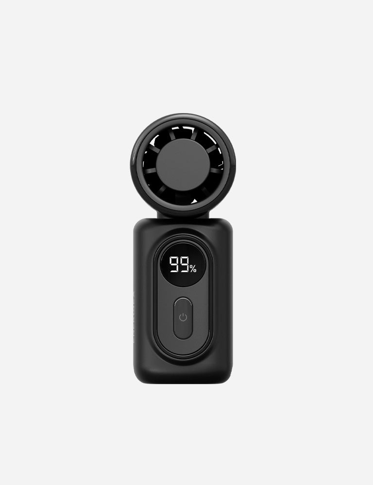Energea AirVia Mini ventilatore portatile Nero con clip