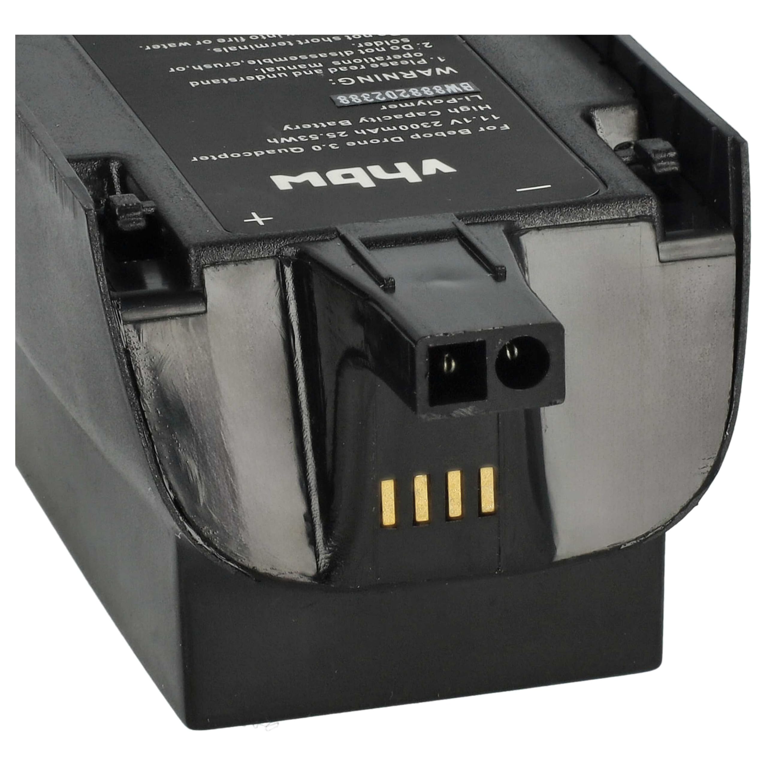 vhbw Batteria Drone Parrot Bebop 2300mAh 11,1V Li-Poly