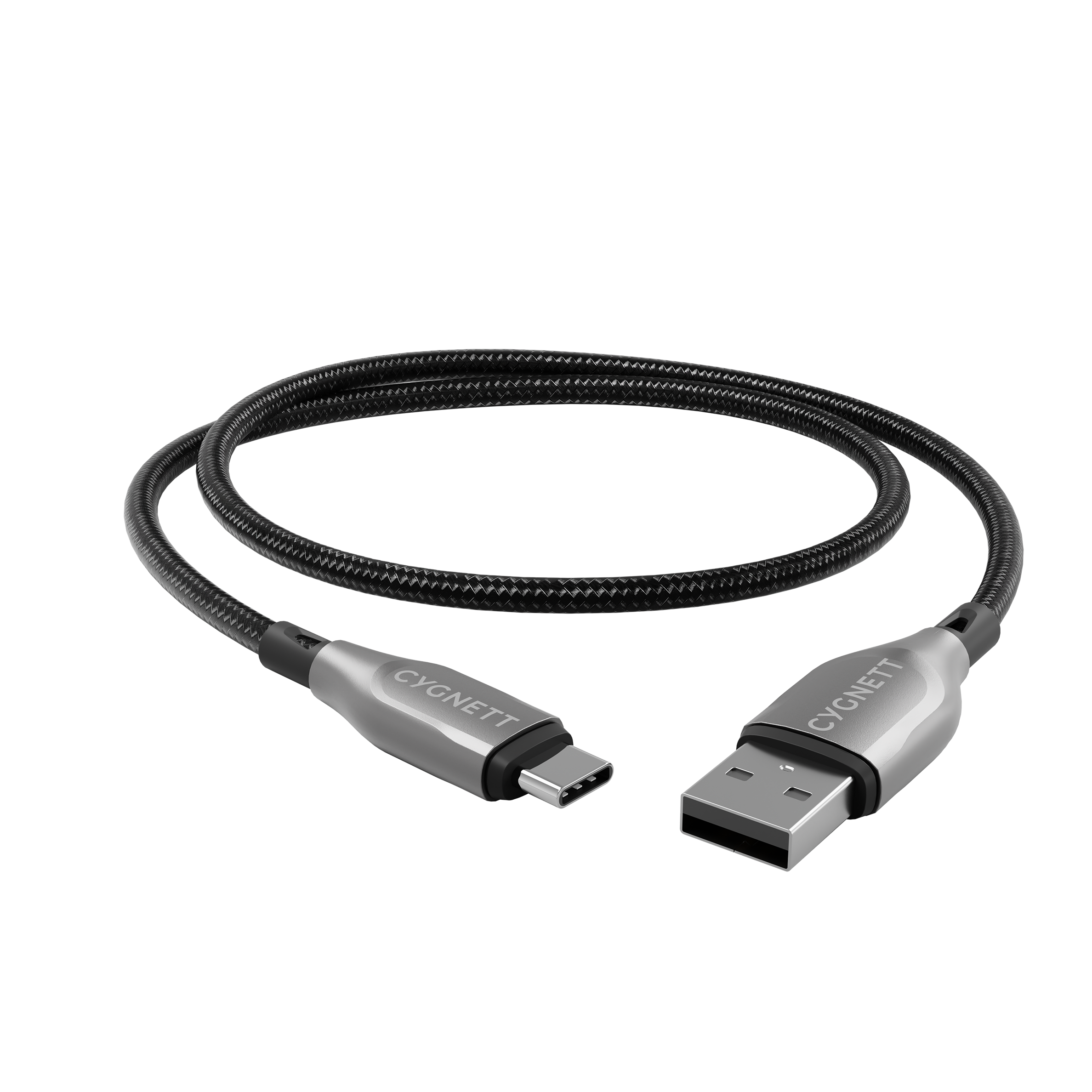 Cygnett Cavo USB-C USB-A 1 m nero ricarica 60W
