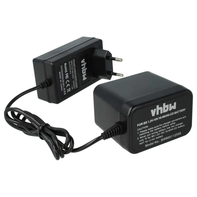 vhbw Caricabatterie per Bosch GSR 9.6 VPE-2 utensili 1,2-18V
