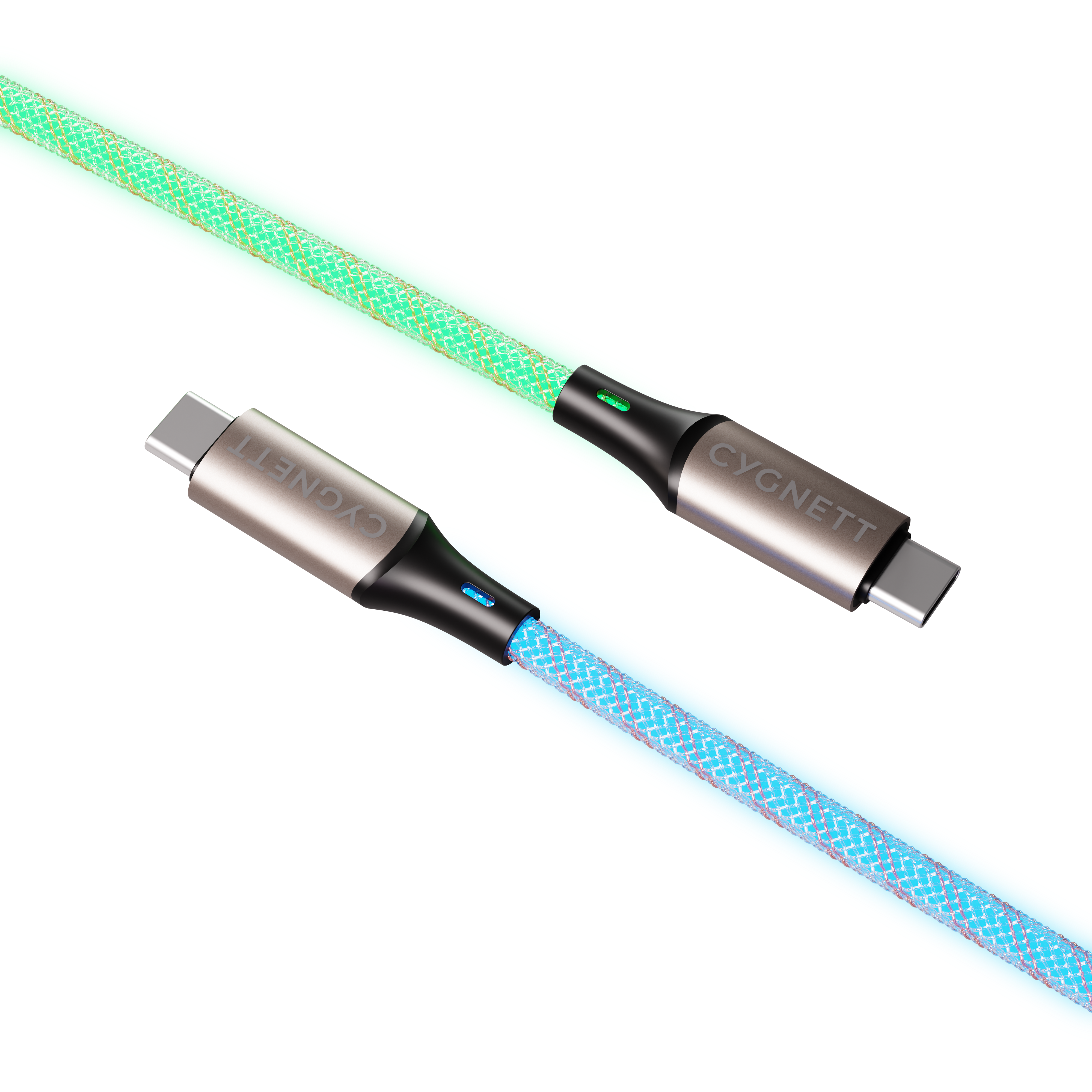 Cygnett Illuminate Cavo USB-C a USB-C 1,2M 60W