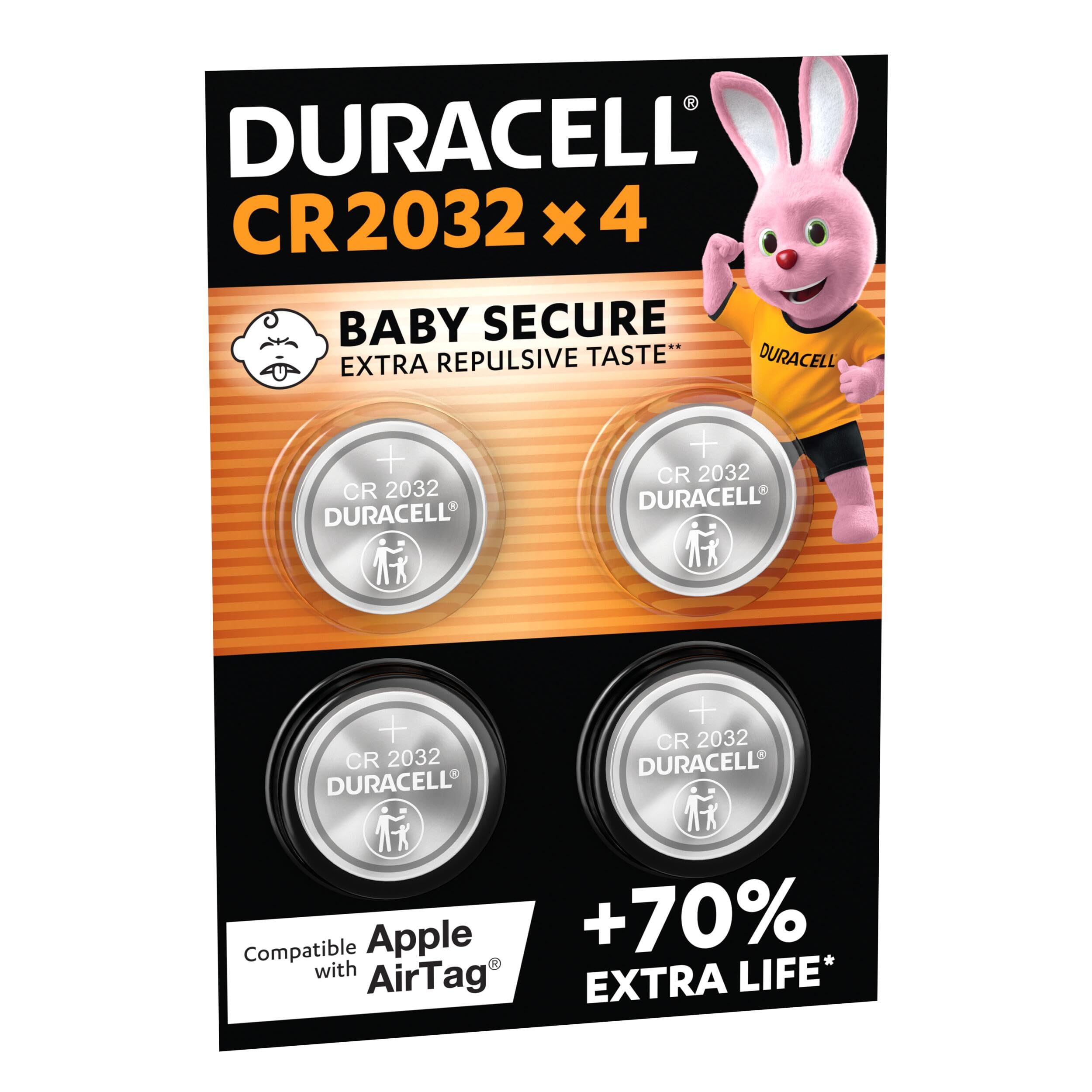 Duracell CR2032 Batterie a Bottone Litio 3V 8 Pezzi