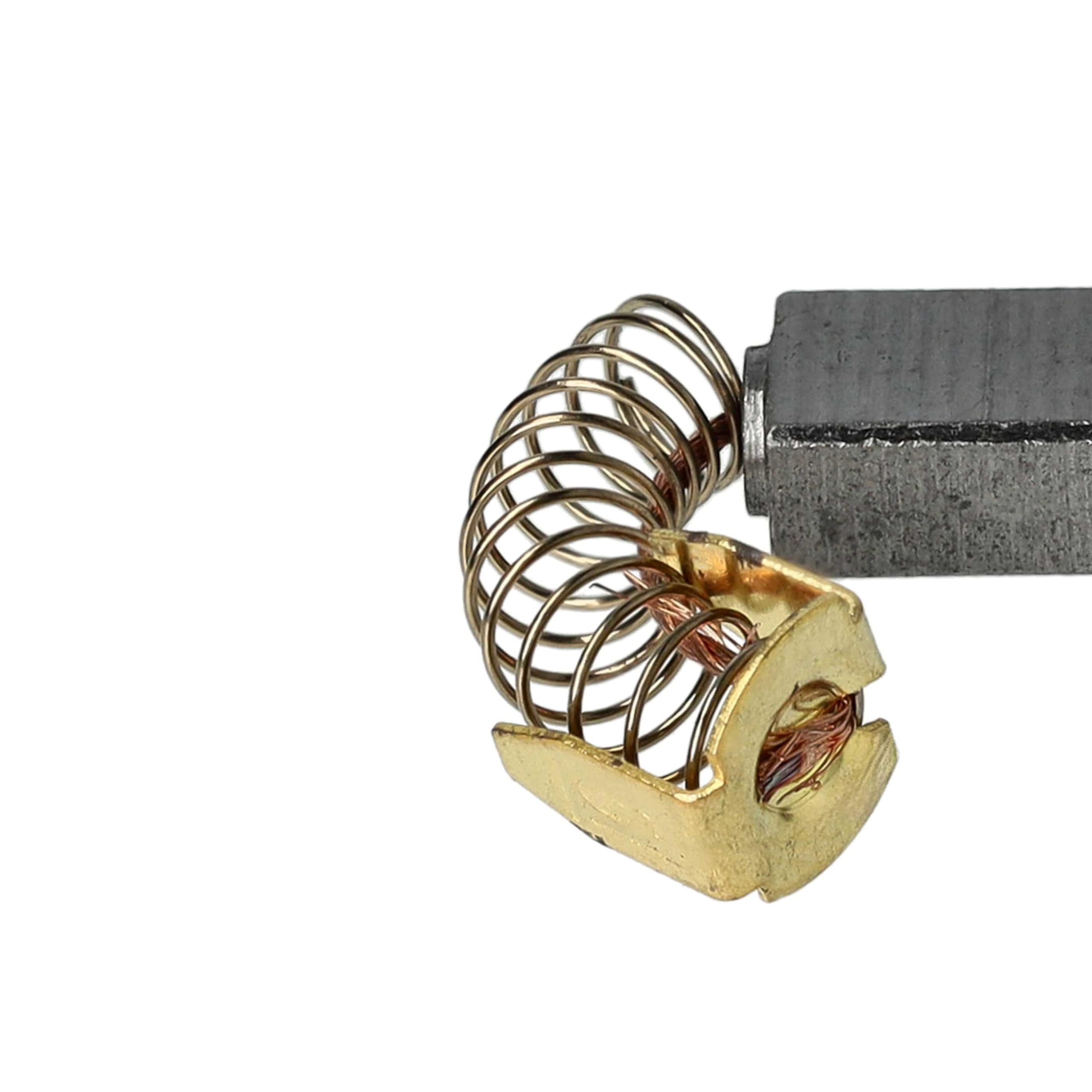 vhbw 2x Spazzole carbone 5x8x14,5mm per smerigliatrice