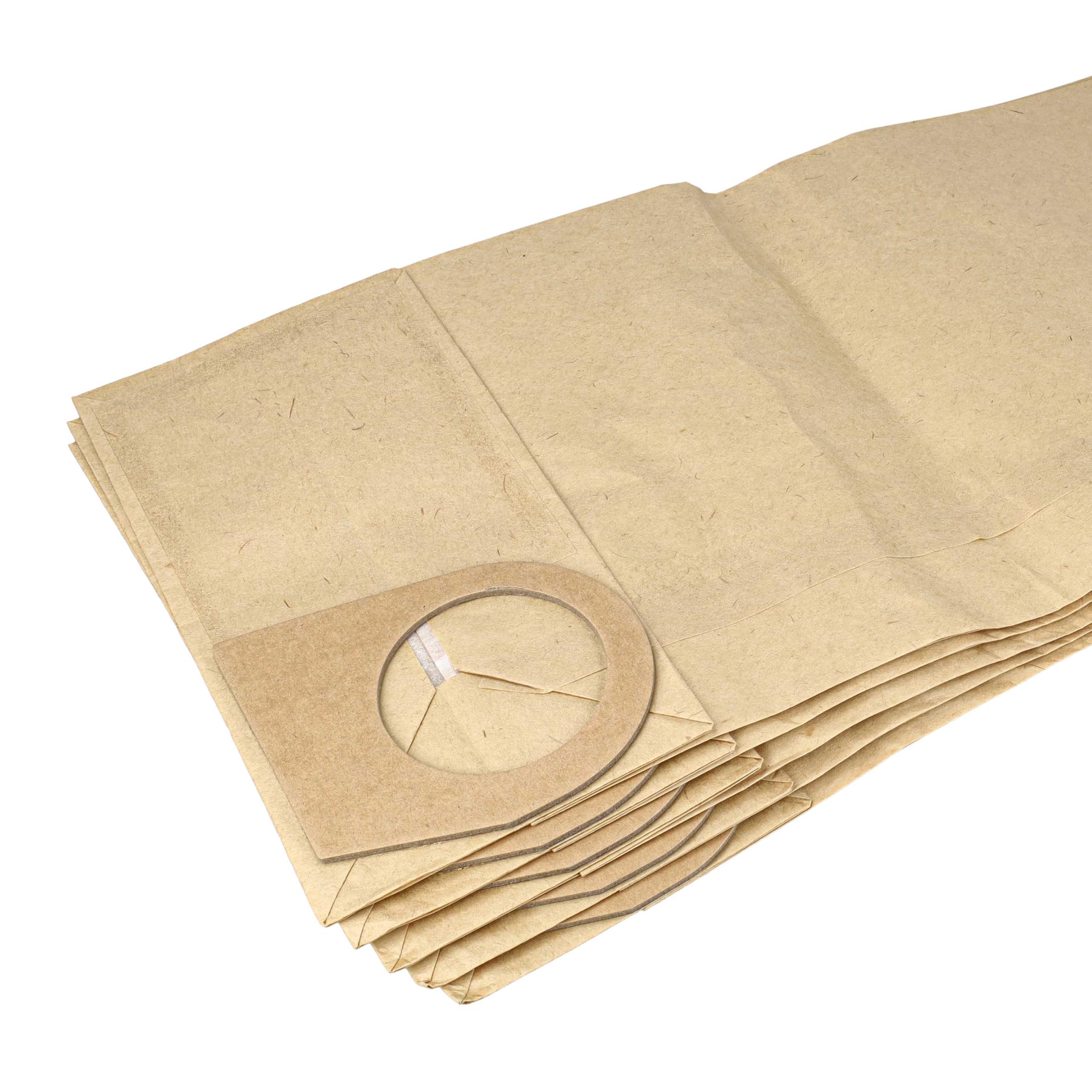 vhbw Sacchetti Aspirapolvere Bosch PAS 900 5 Pezzi Carta Sabbia