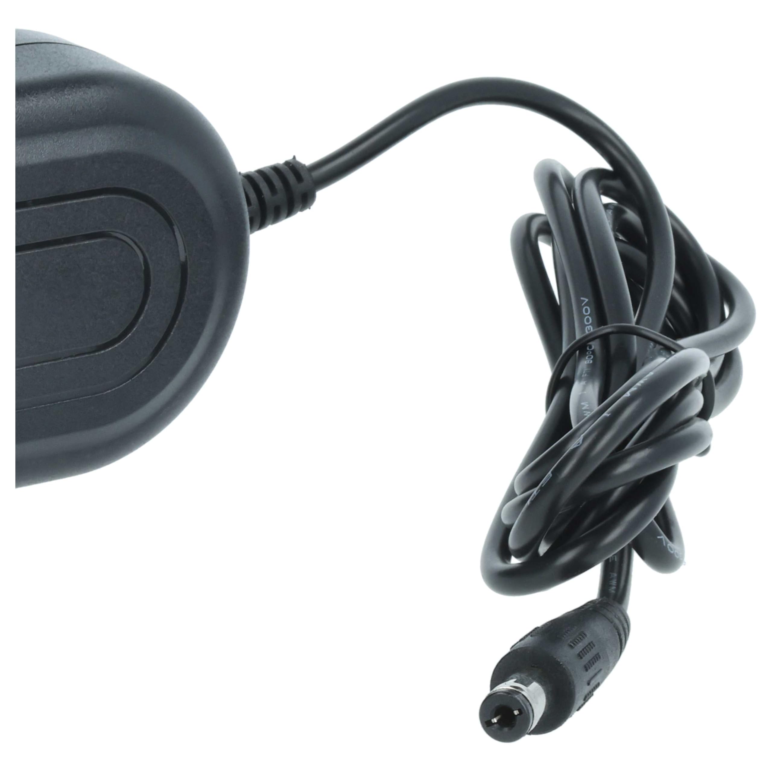 vhbw Alimentatore 2m + Accoppiatore DC per Canon EOS studio