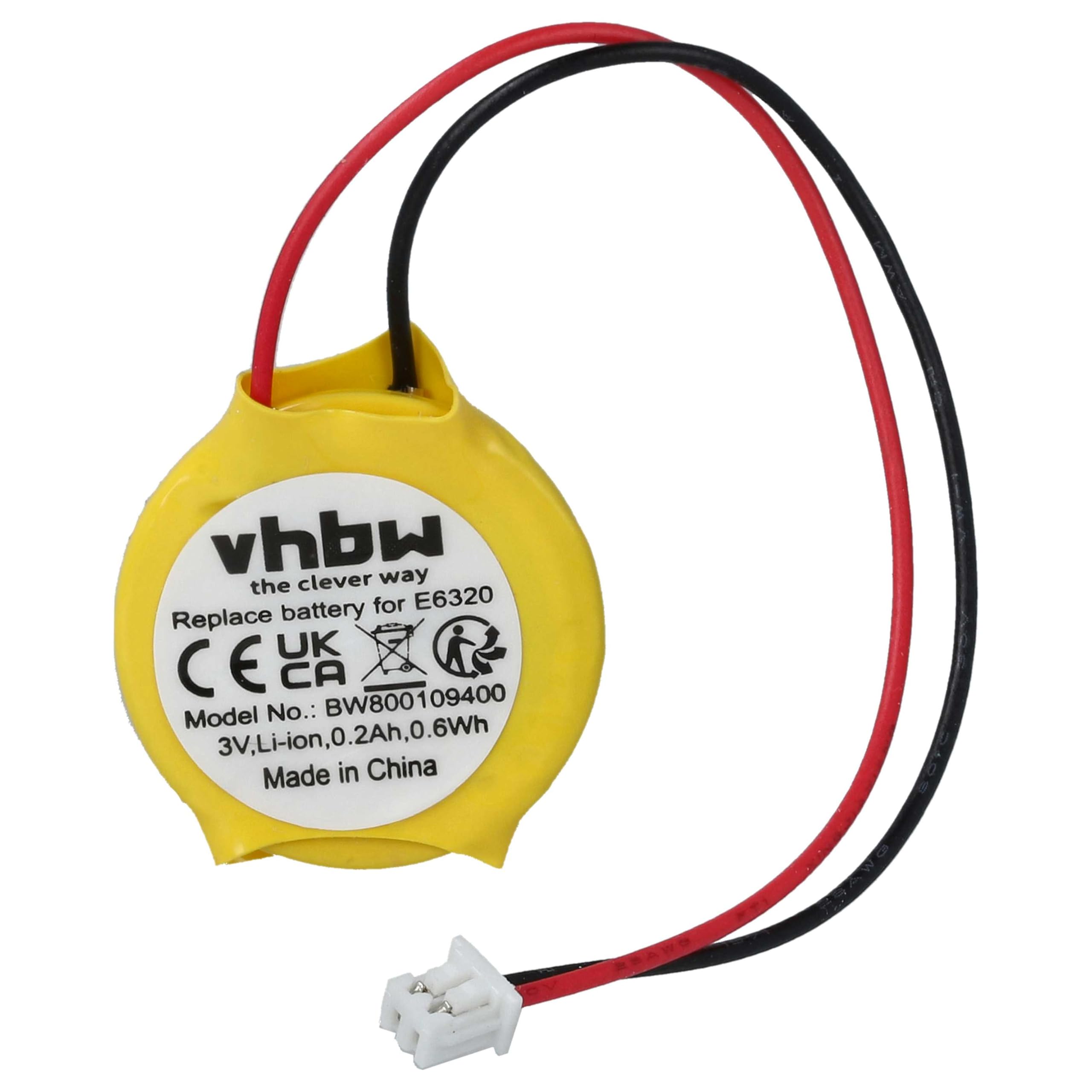 vhbw Batteria BIOS Dell Inspiron Mini 910 200mAh