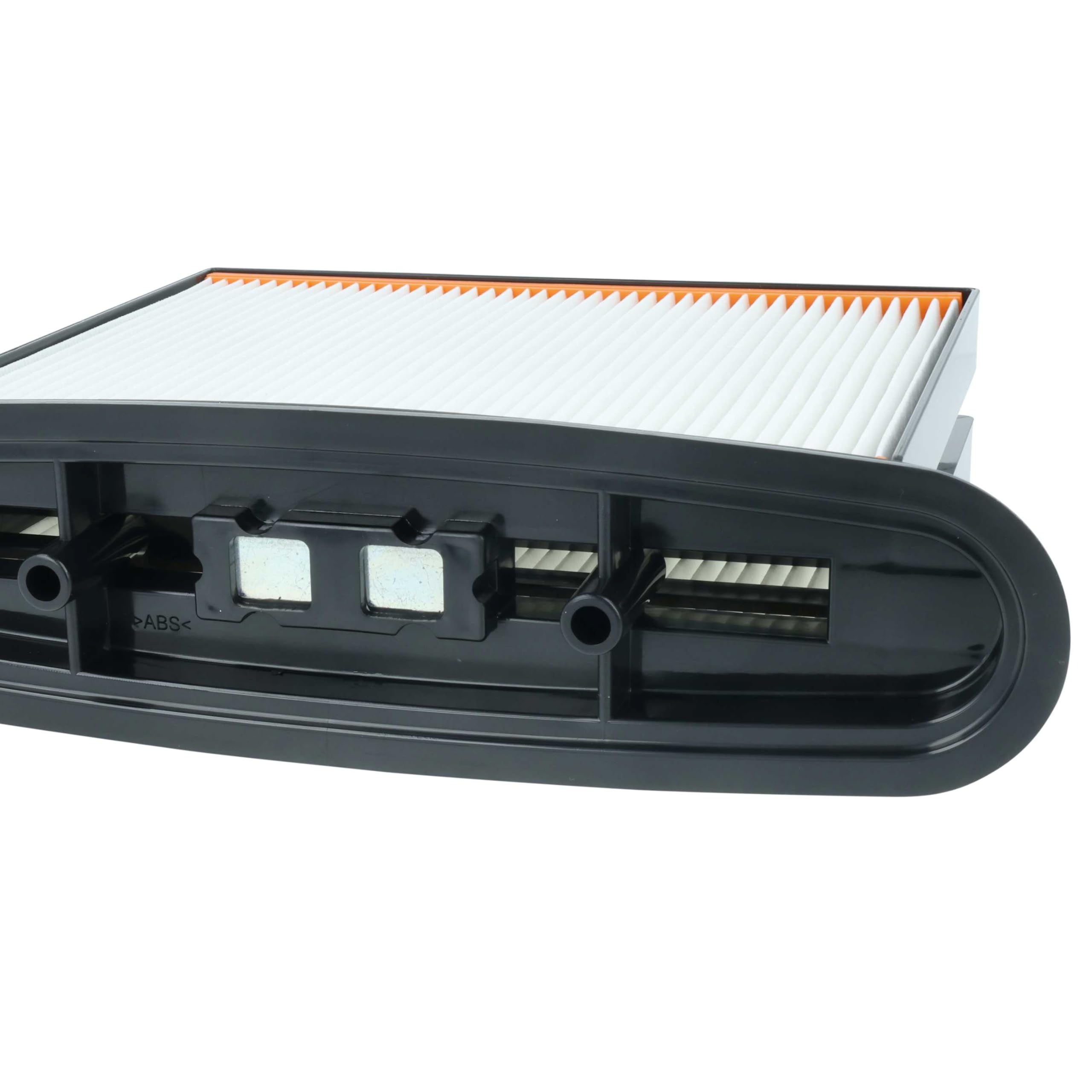vhbw AC1630P filtro pieghe piatte F8 2pz lavabile