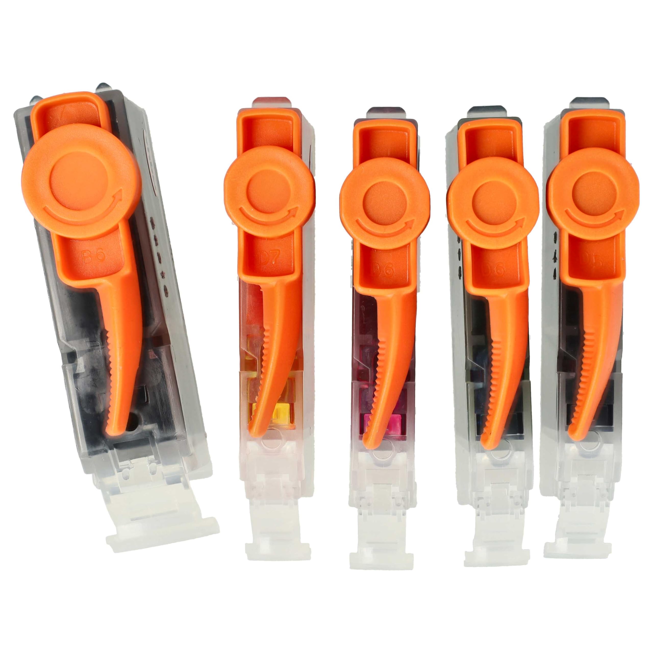 vhbw Set 20 Cartucce BCI-3e BCI-6 per Canon Pixma IP4000