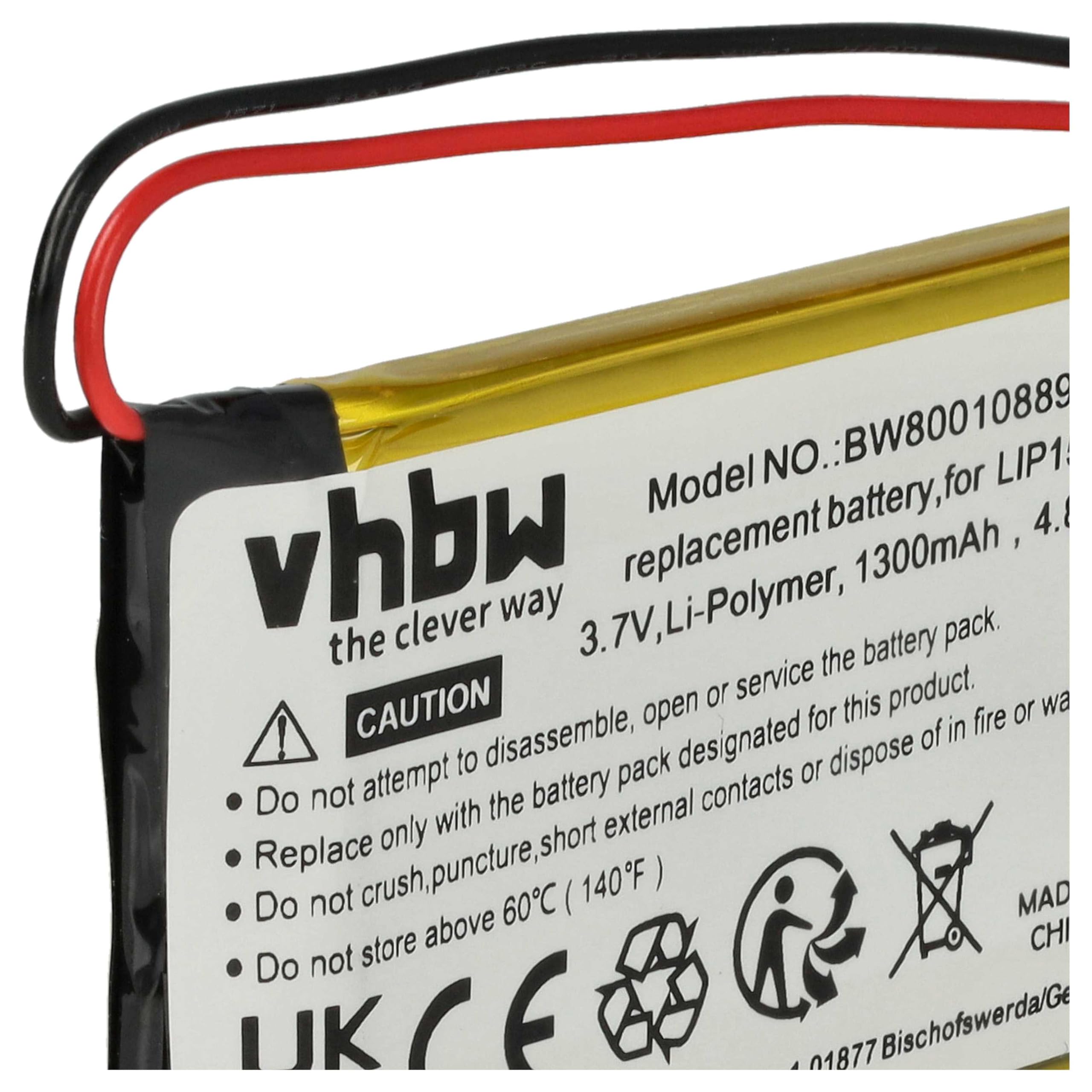 vhbw Batteria Controller PS4 Dualshock CUH-ZCT1 1300mAh
