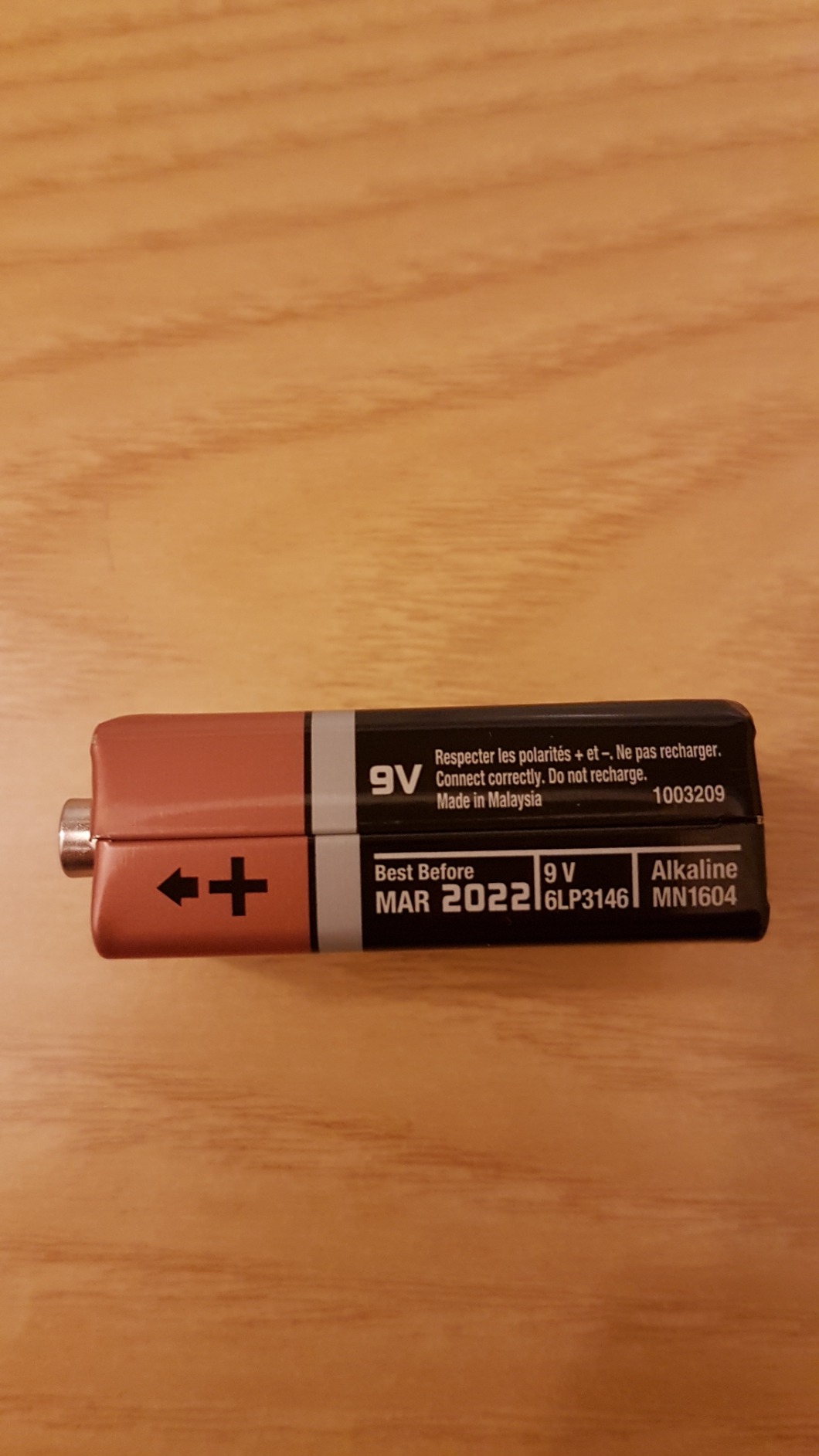 Duracell Plus Power Batteria Alcalina 9V 1 Pezzo