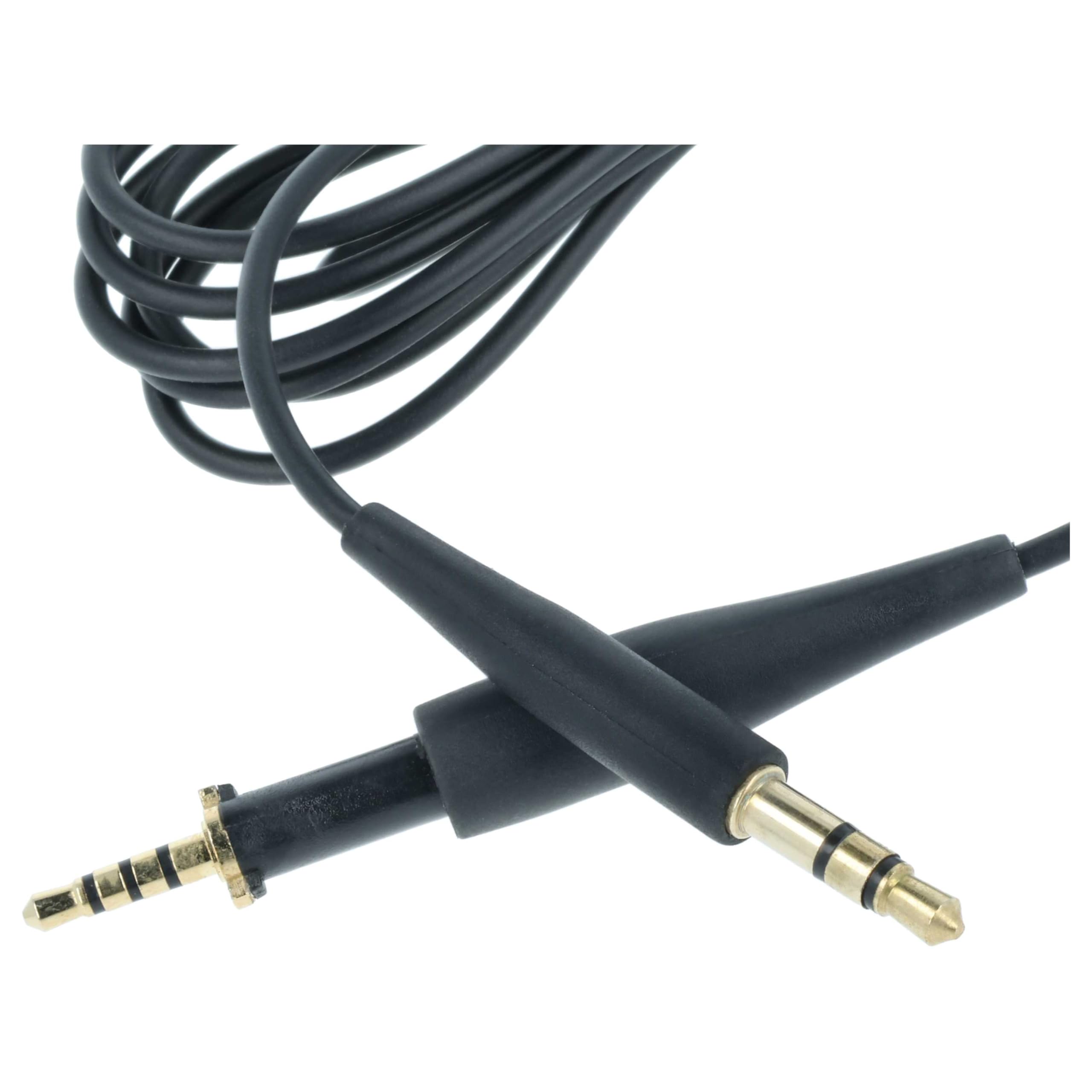 vhbw Cavo audio AUX per AKG K450 cuffie jack 110cm nero