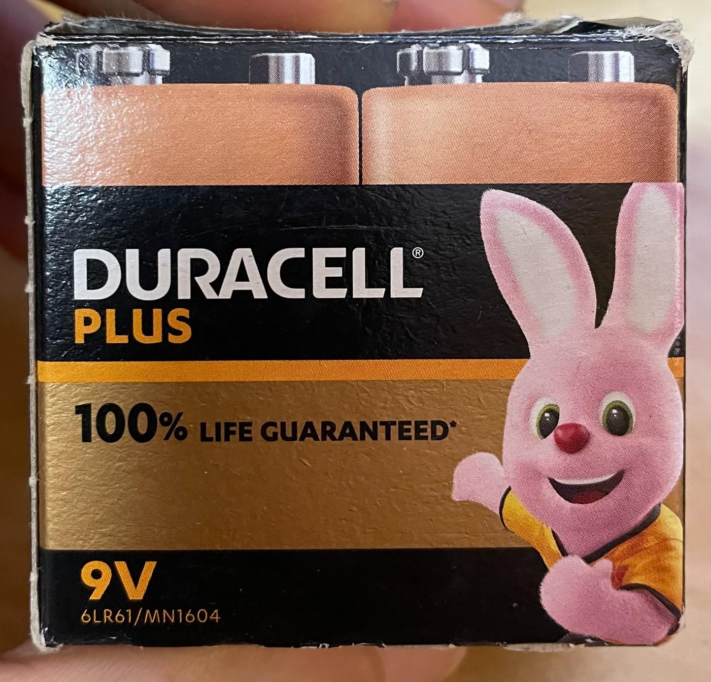Duracell Plus Power Batteria Alcalina 9V confezione da 4